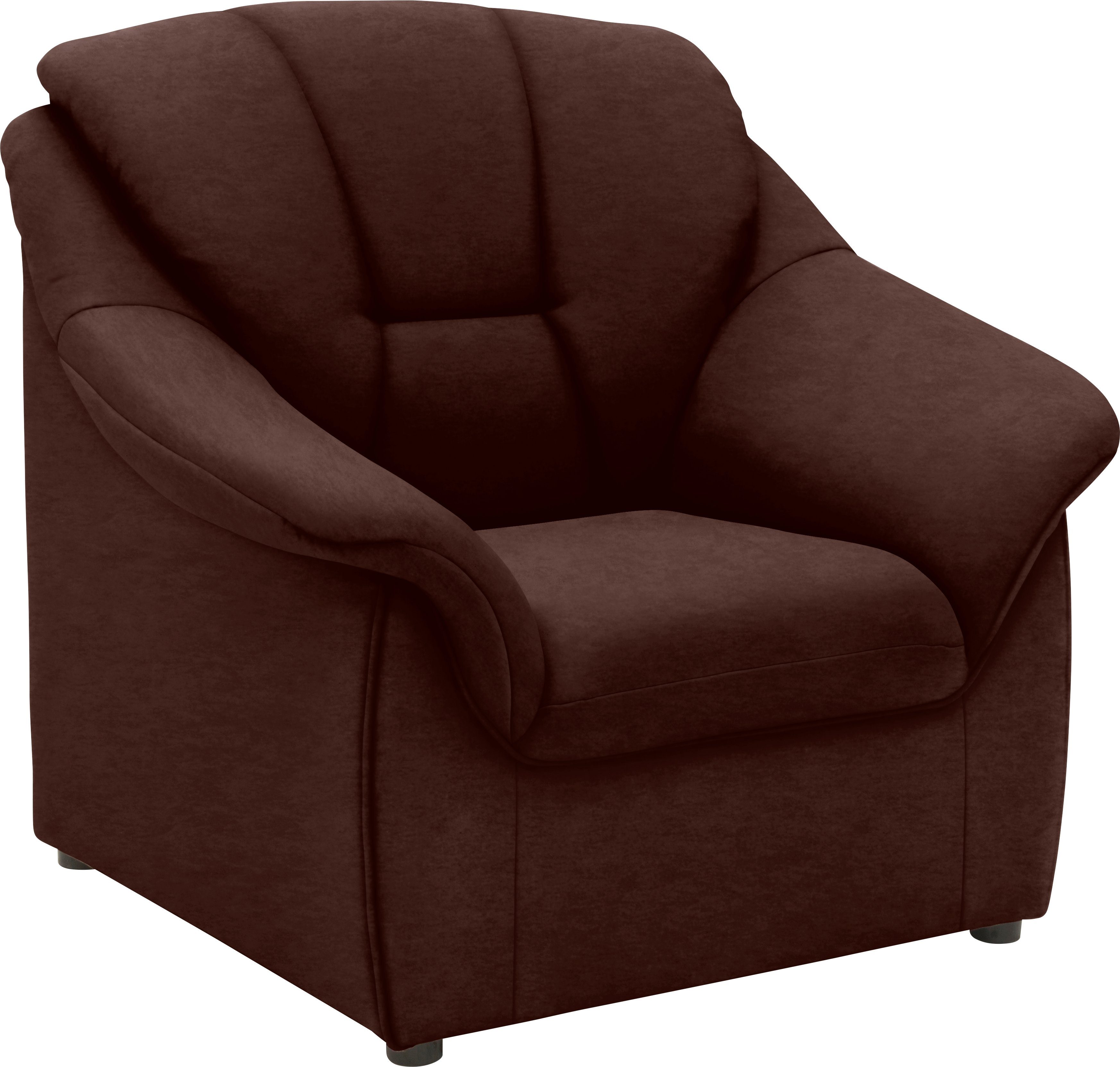 DOMO collection Fauteuil Faenza voor kleine ruimtes, tijdloos en elegant, compacte afmetingen
