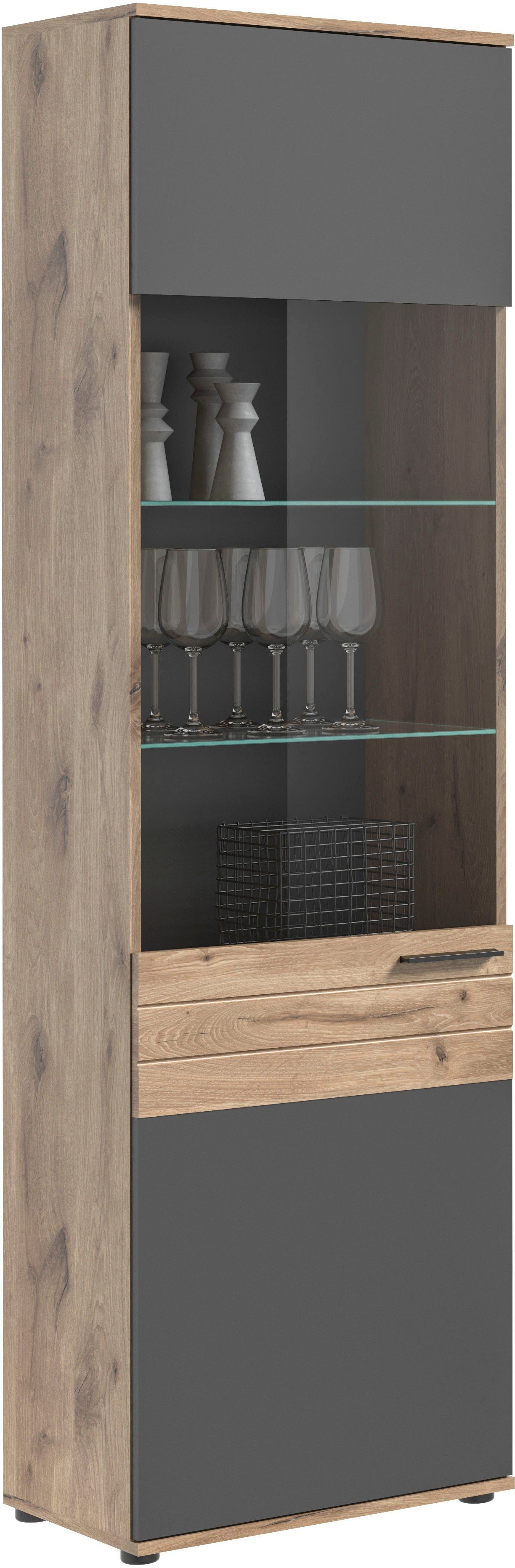 INOSIGN Vitrinekast Riga Hoogte 200 cm
