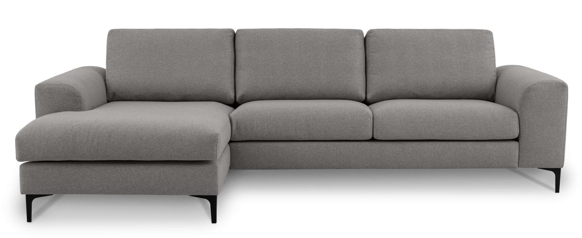 INOSIGN Hoekbank Henry met metalen poten, in een modern design