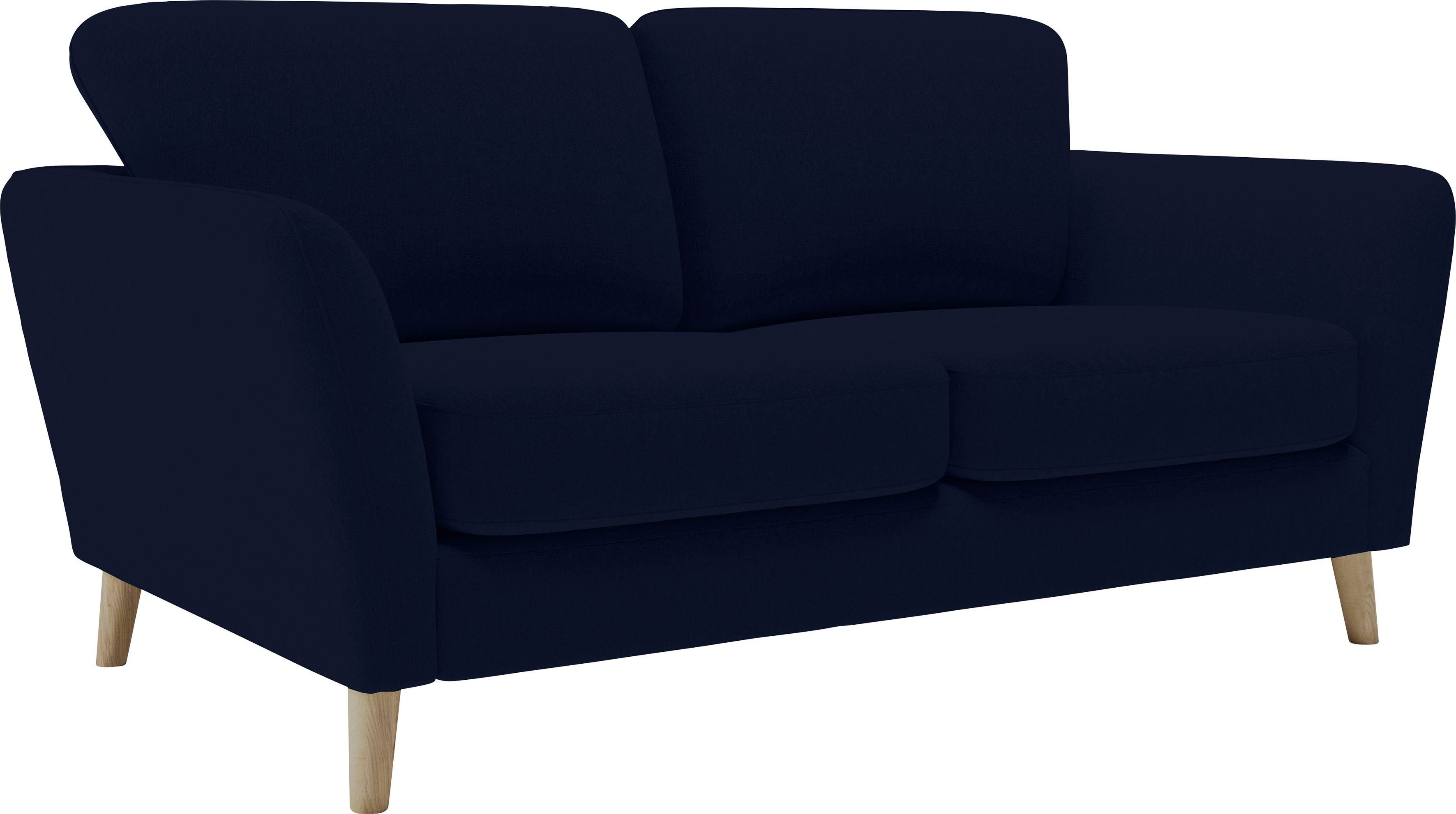 Home affaire 2-zitsbank MARSEILLE compact bank 170 cm, cord, vlakke weefsel, structuur, geweven stof