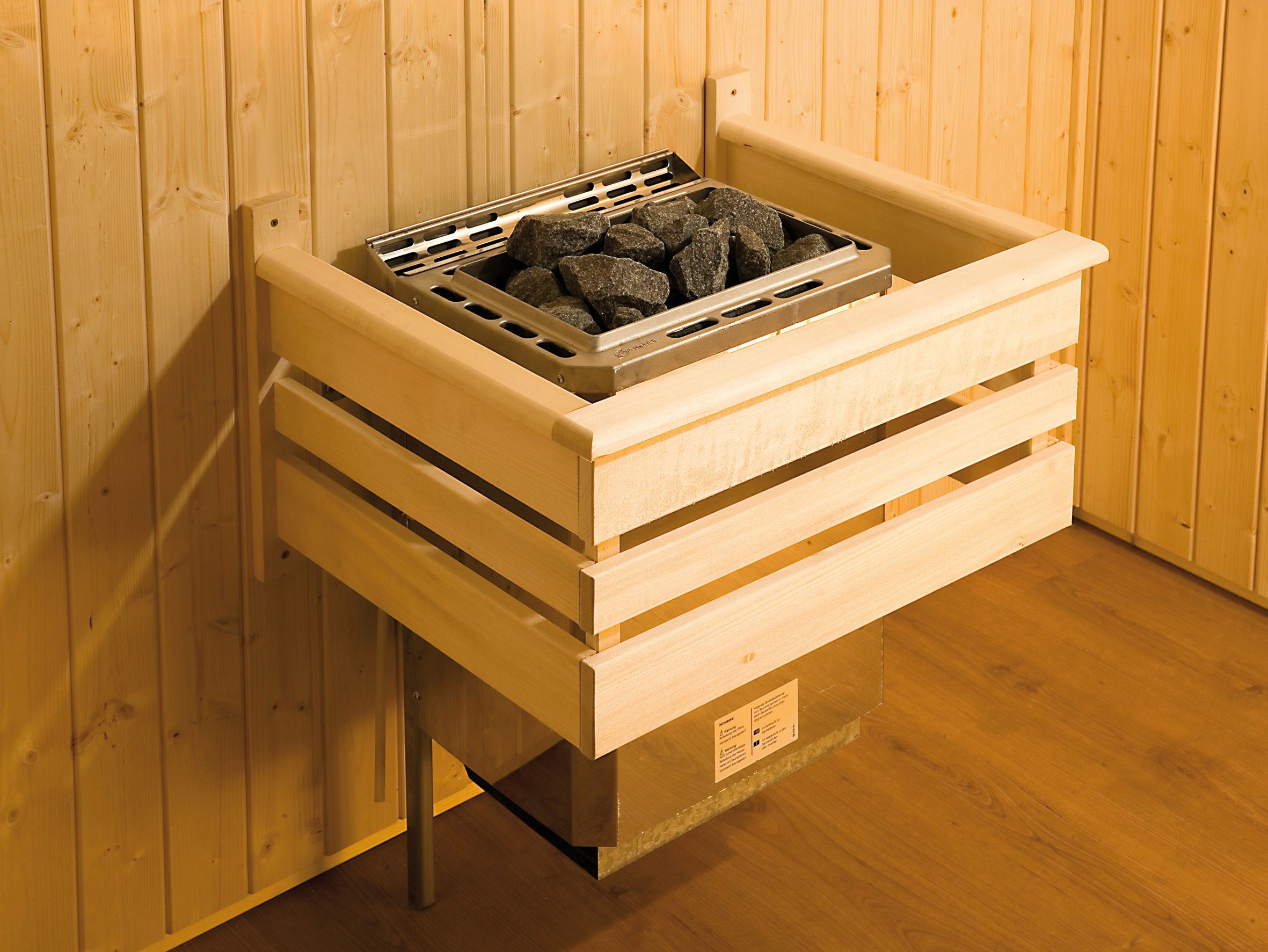weka Sauna Classic 7,5 kw bio-combikachel met externe bediening