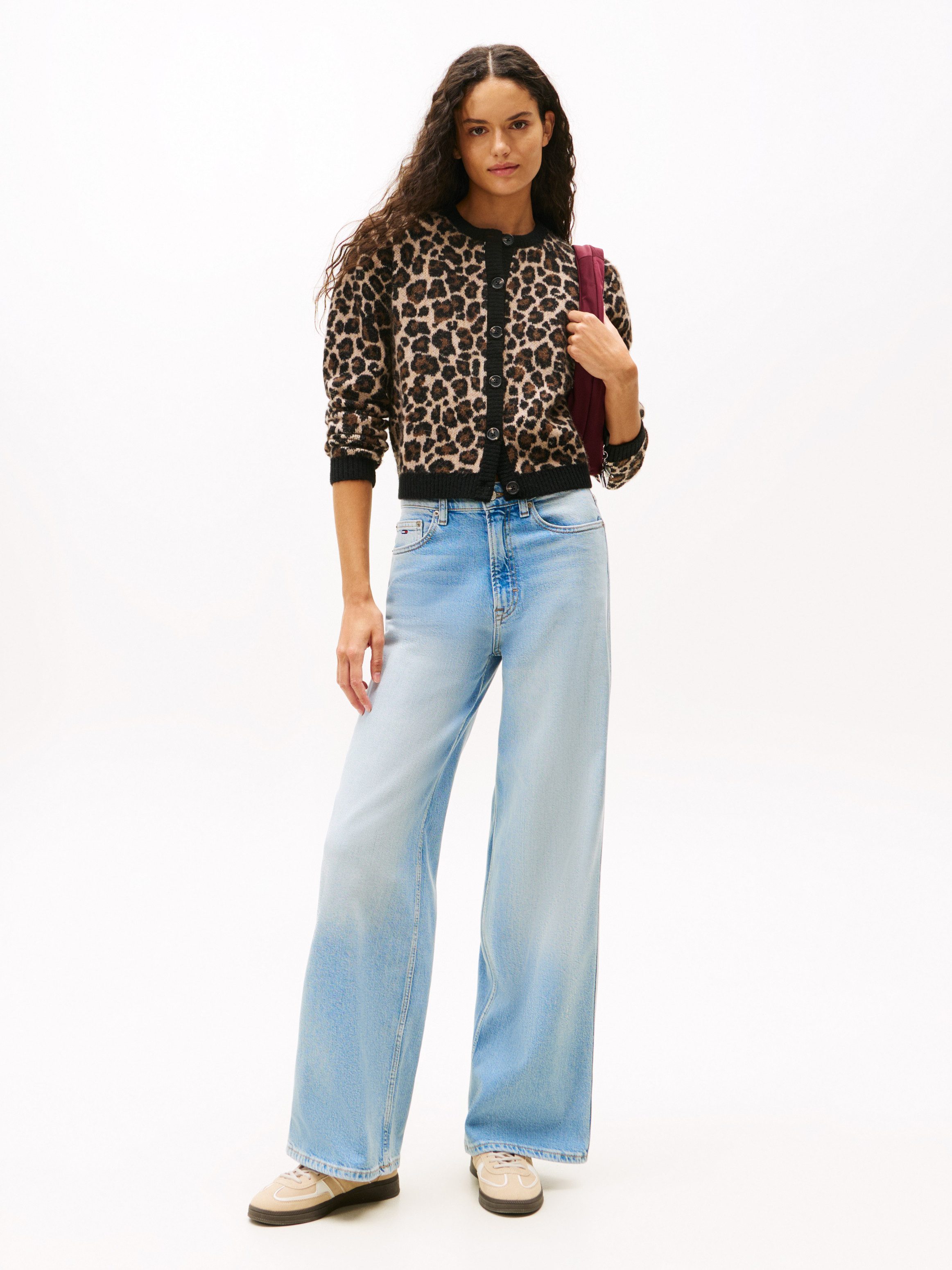 TOMMY JEANS Wijde jeans Claire High Rise