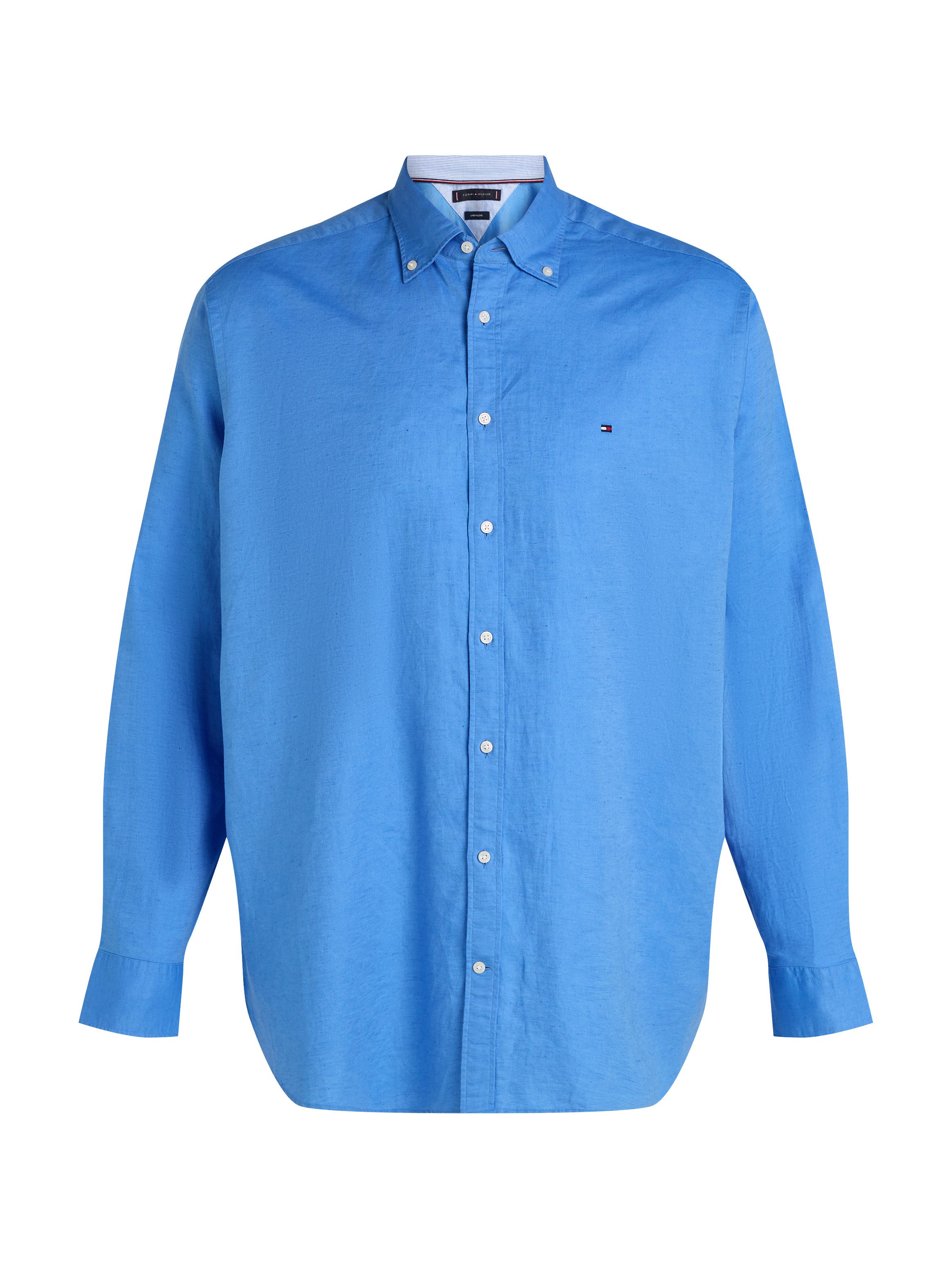 Tommy Hilfiger Overhemd met lange mouwen BT-LINEN BLEND SOLID