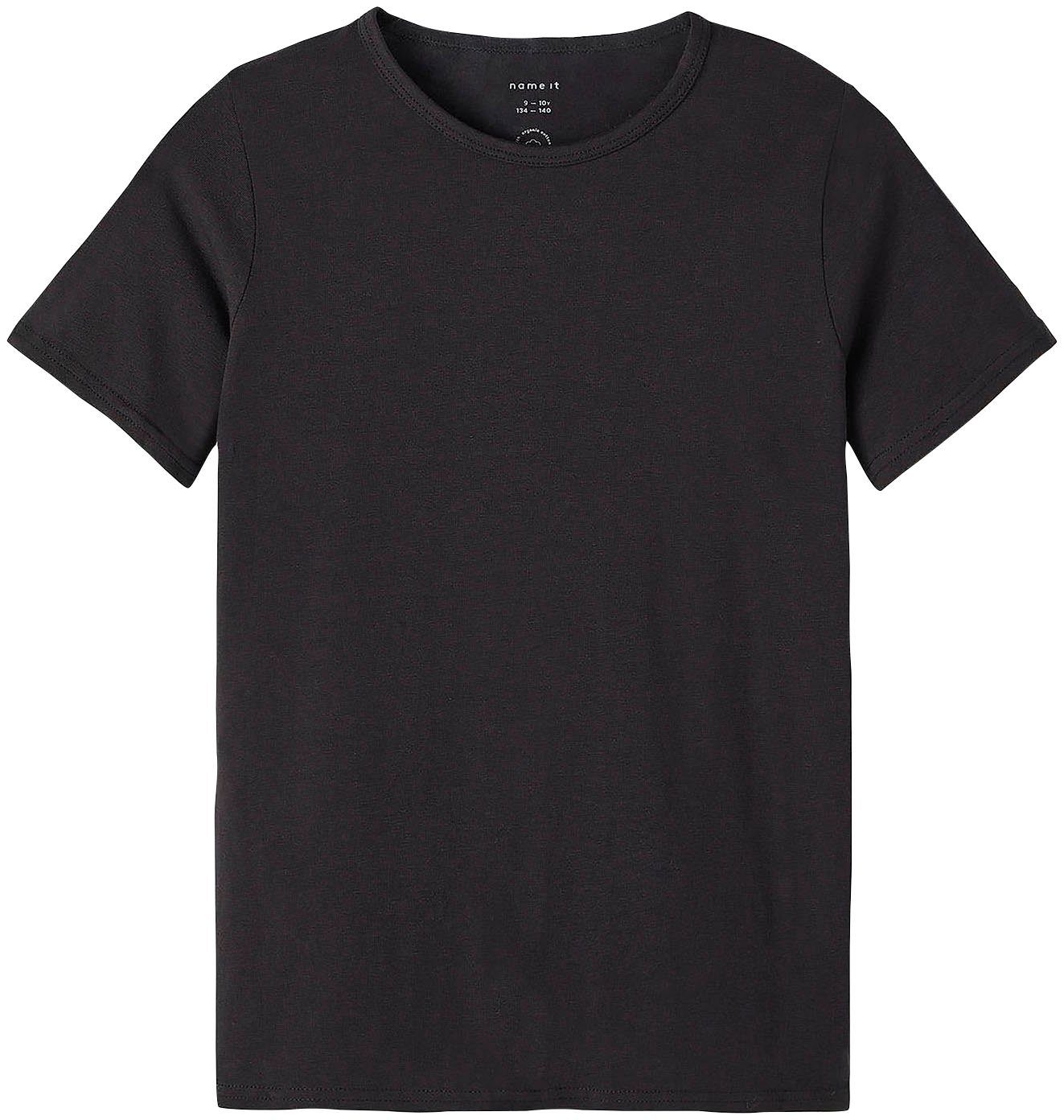 Name It T-shirt NKMT-SHIRT SLIM 2P NOOS (2-delig, Set van 2)