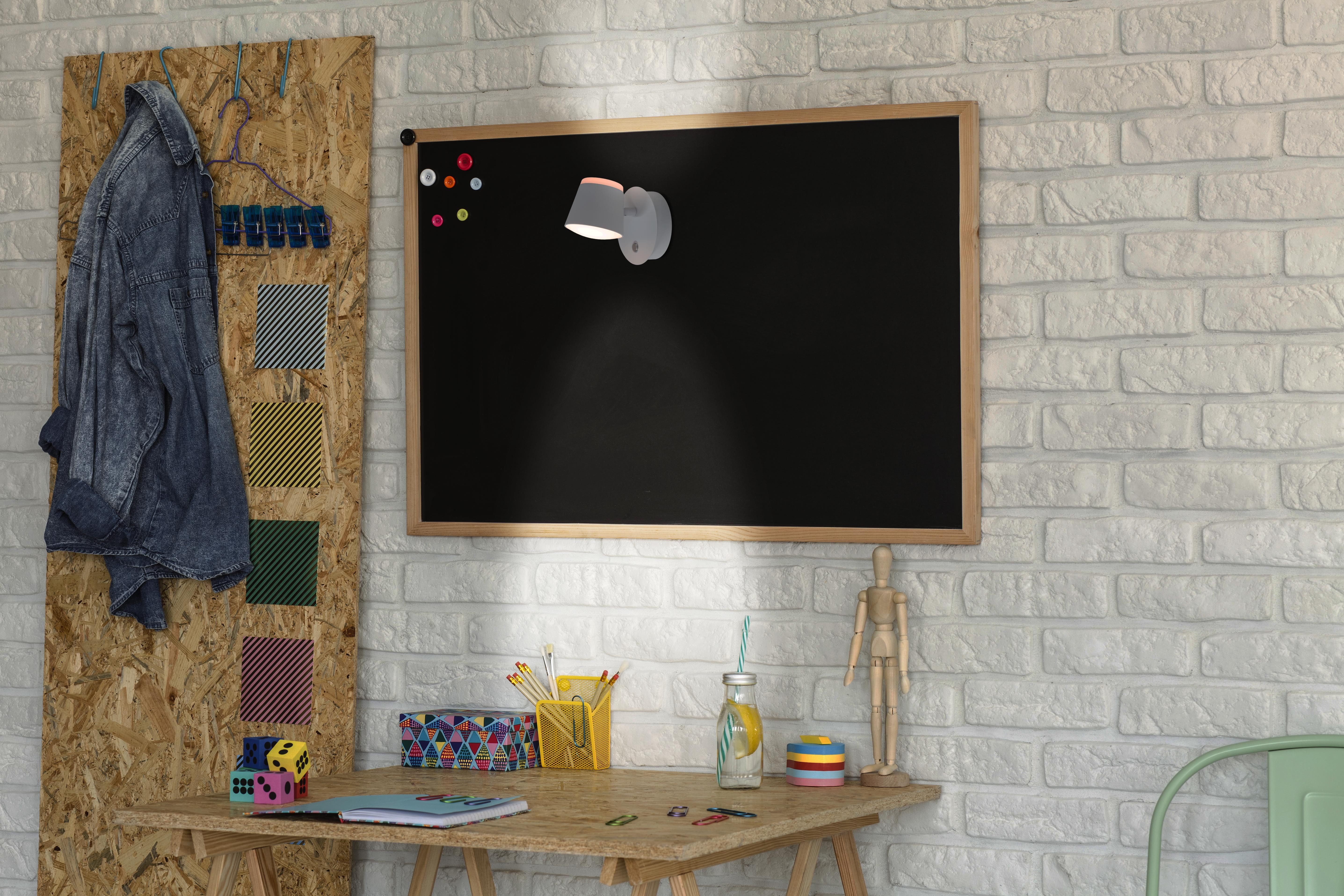 näve Led-wandlamp Tondo magnetisch, batterij opladen via usb-c kabel, dimbaar per touch, geheugen (1 stuk)