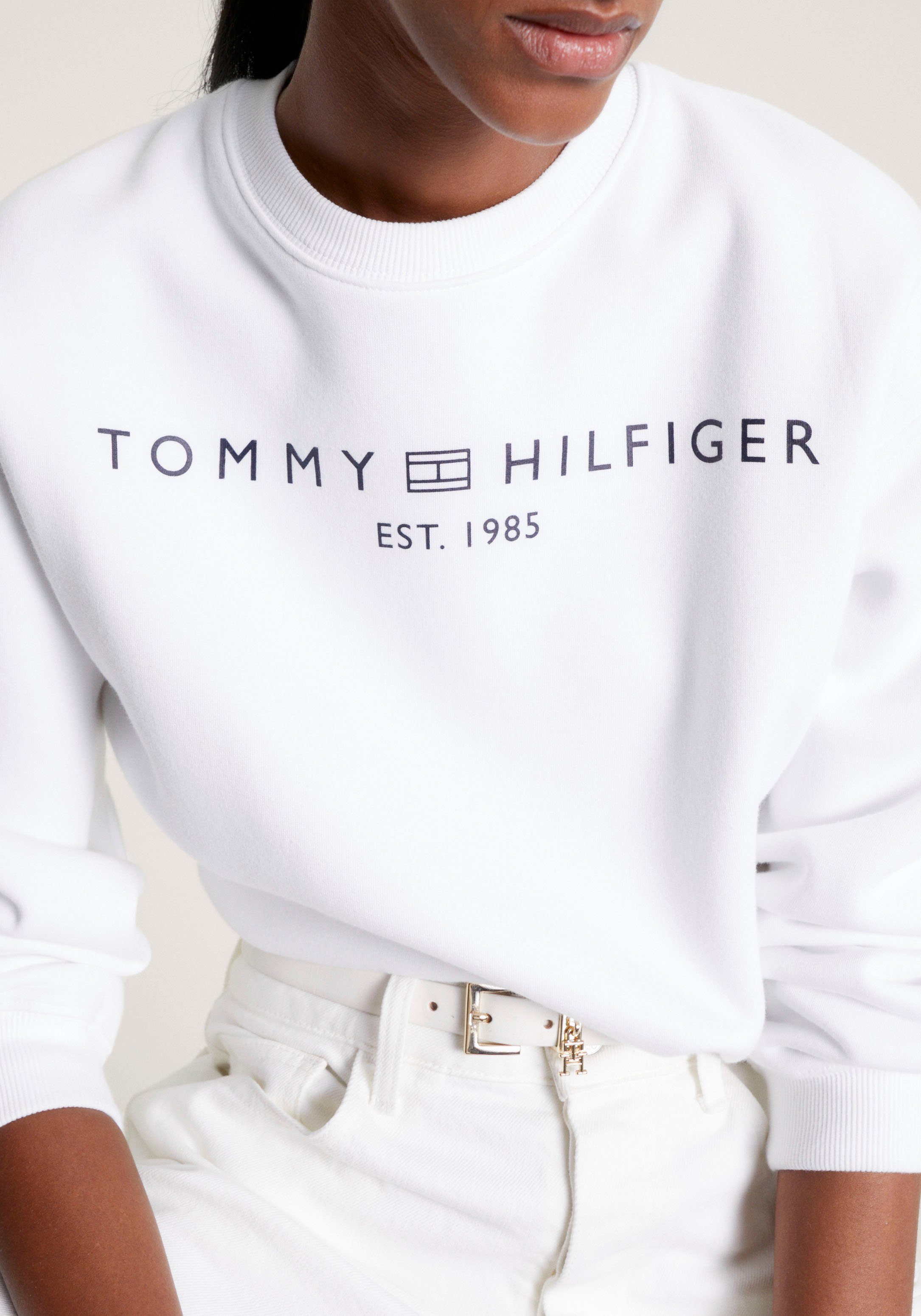 Tommy Hilfiger Sweatshirt MDRN REG CORP LOGO C-NK SWTSHRT