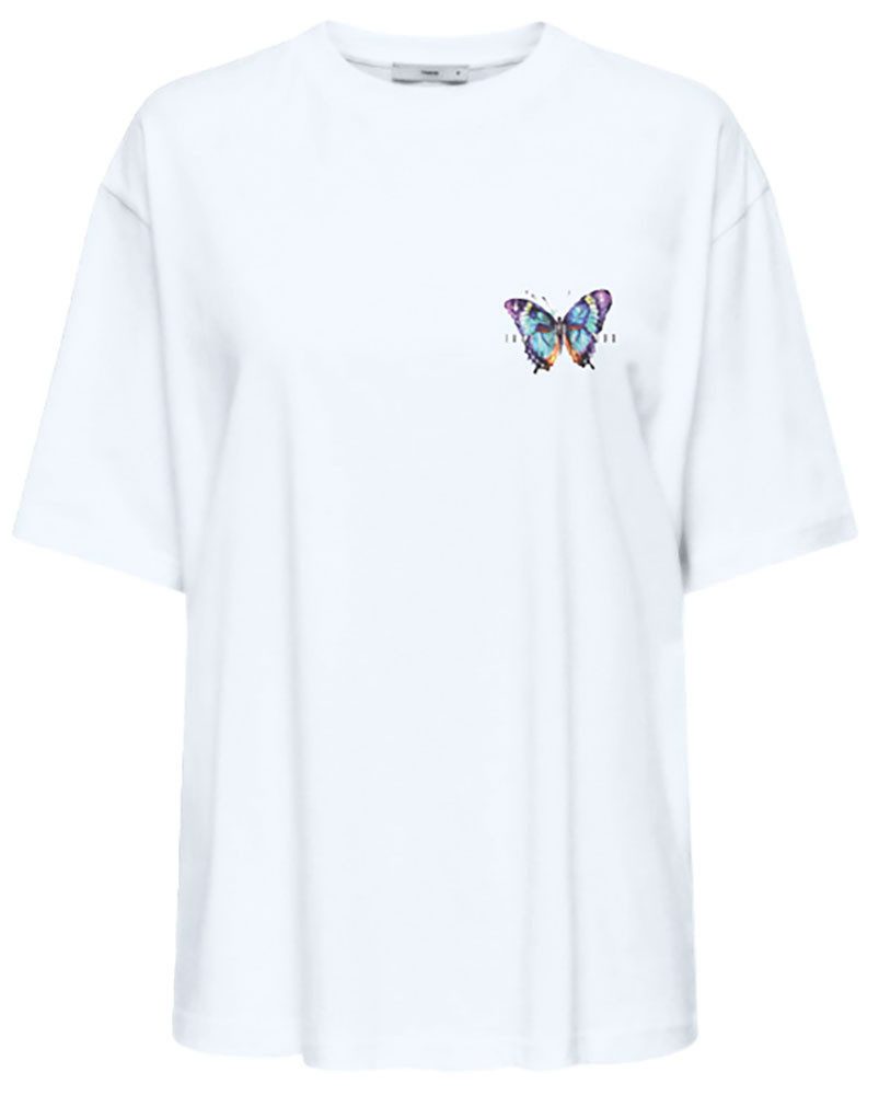 Only Shirt met korte mouwen ONLVIVVI LIFE S/S LOVELY TOP JRS