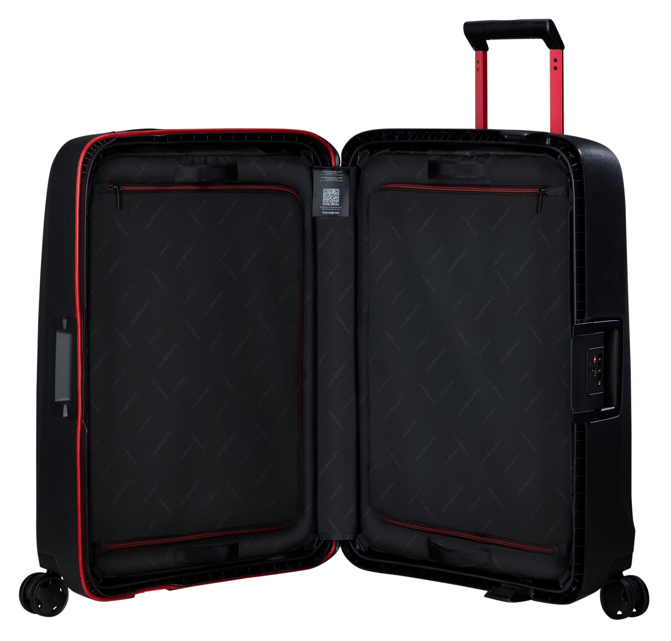 Samsonite Hardshell-trolley ESSENS verschillende maten en kleuren Reiskoffer harde koffer voor vliegreizen TSA-slot