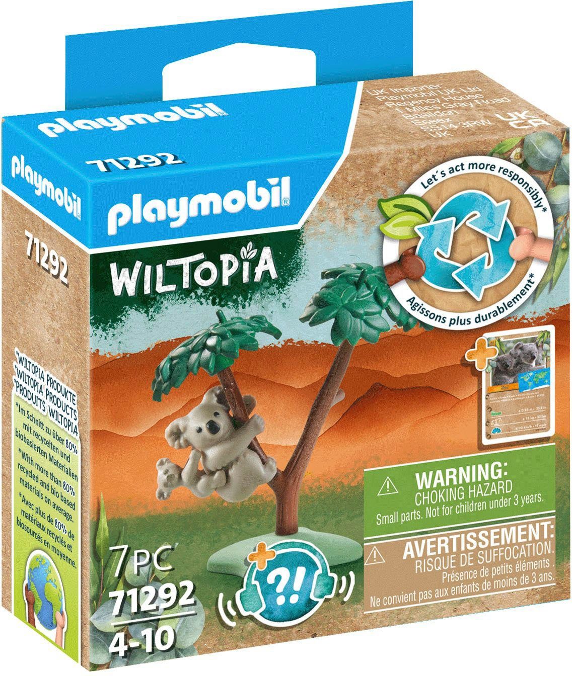 Playmobil® Constructie-speelset Wiltopia - koala met jong dier (71292), Wiltopia gedeeltelijk van...