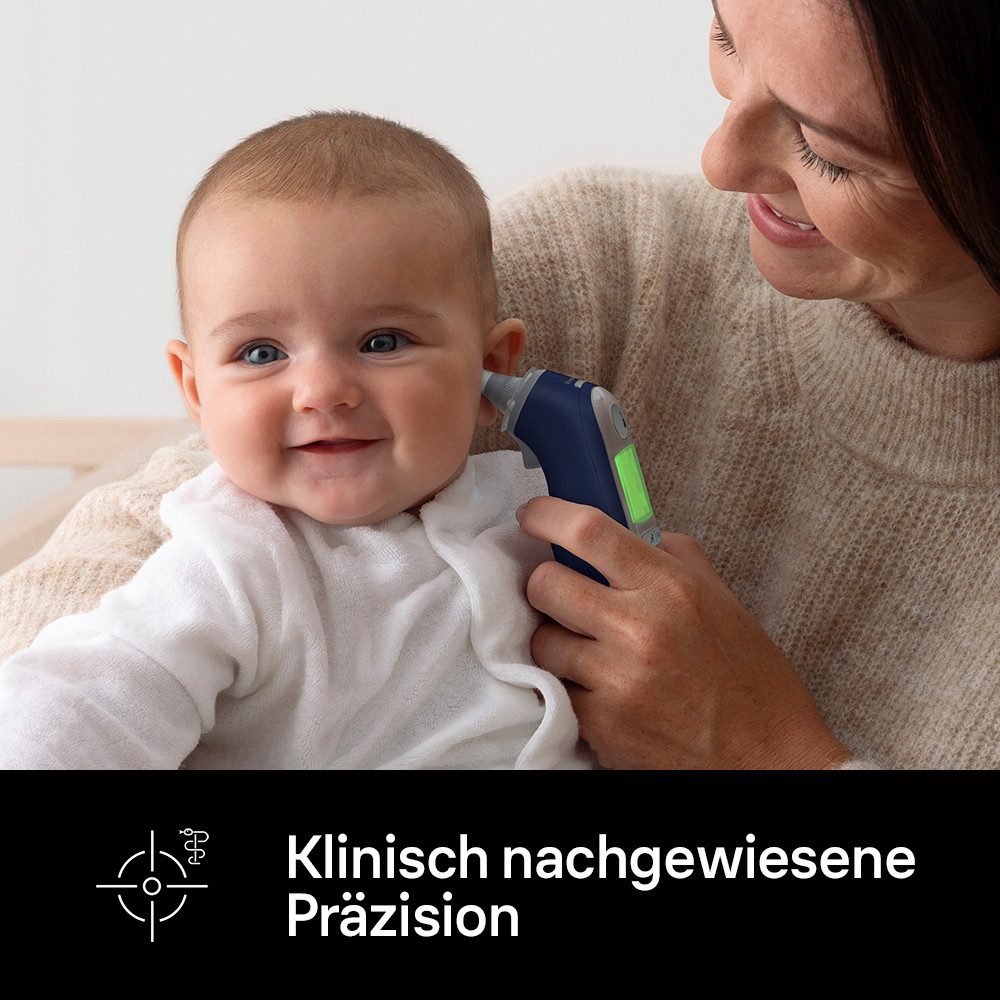 Braun Koortsthermometer ThermoScan® 7+ connect Ohrthermometer IRT6575NWE