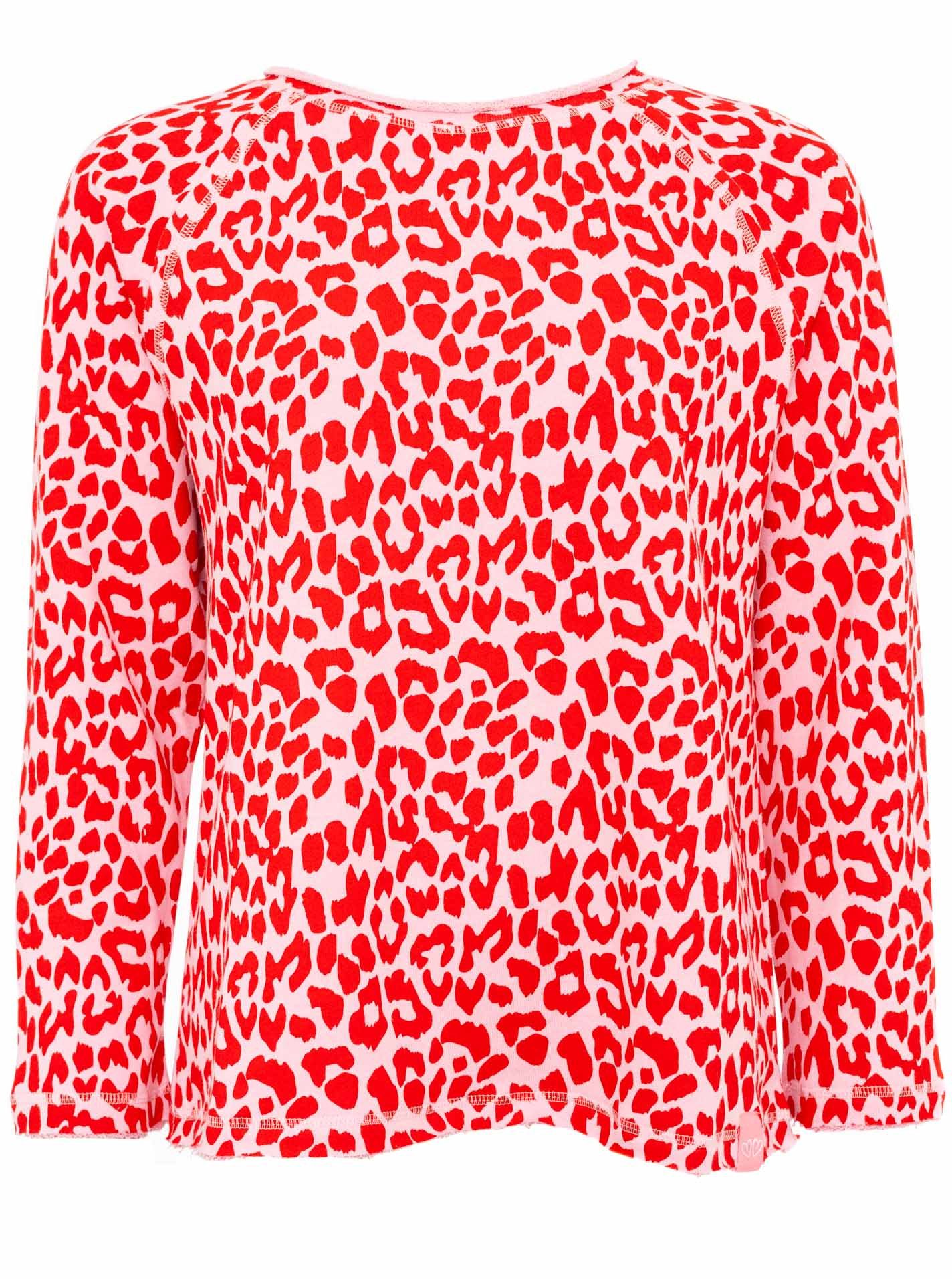 Zwillingsherz Sweater met dierlijk printdesign