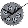 casablanca by gilde wandklok gears (1-delig) grijs