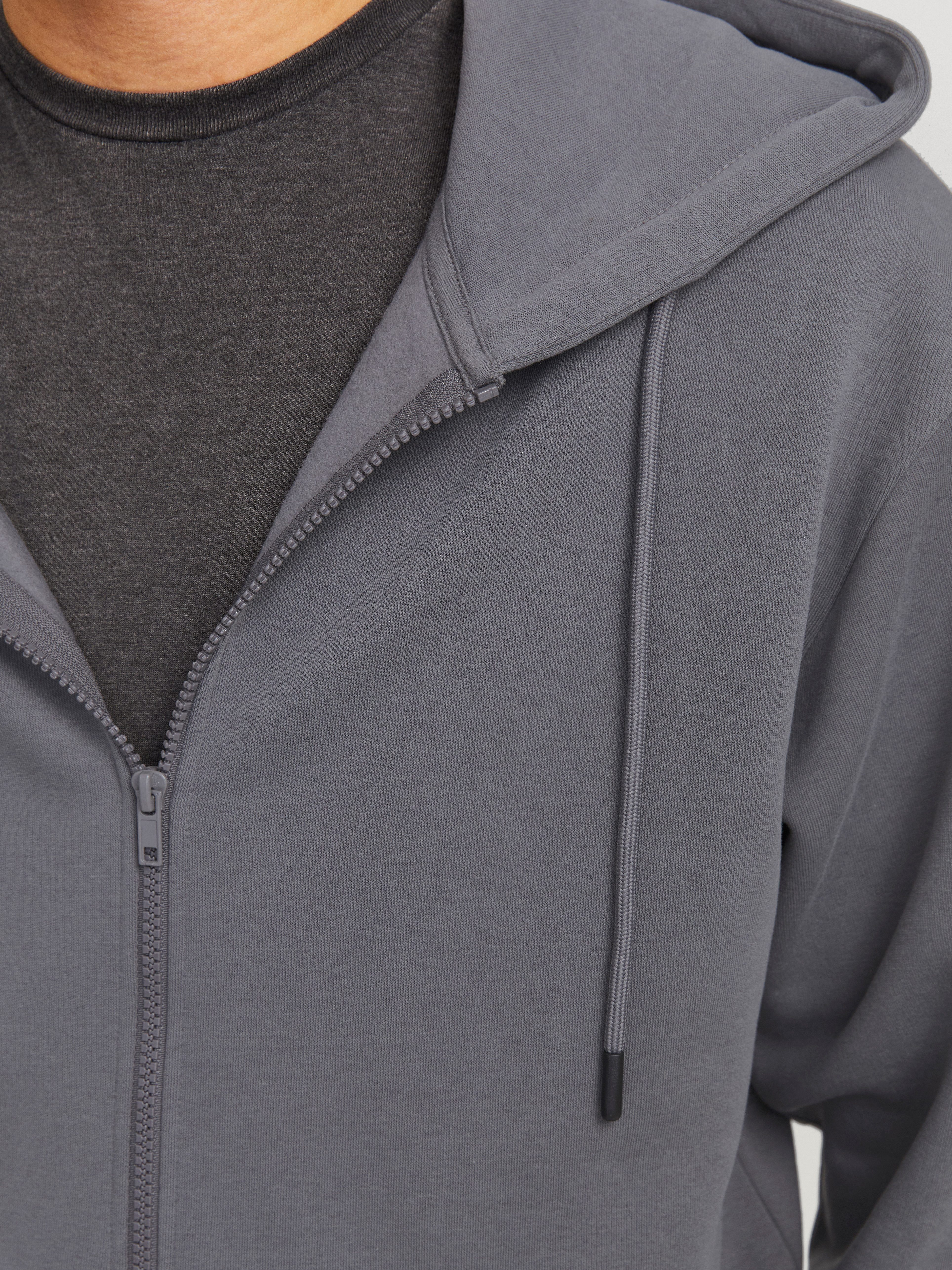 Jack & Jones Capuchonsweatvest JJEBRADLEY SWEAT ZIP HOOD NOOS
