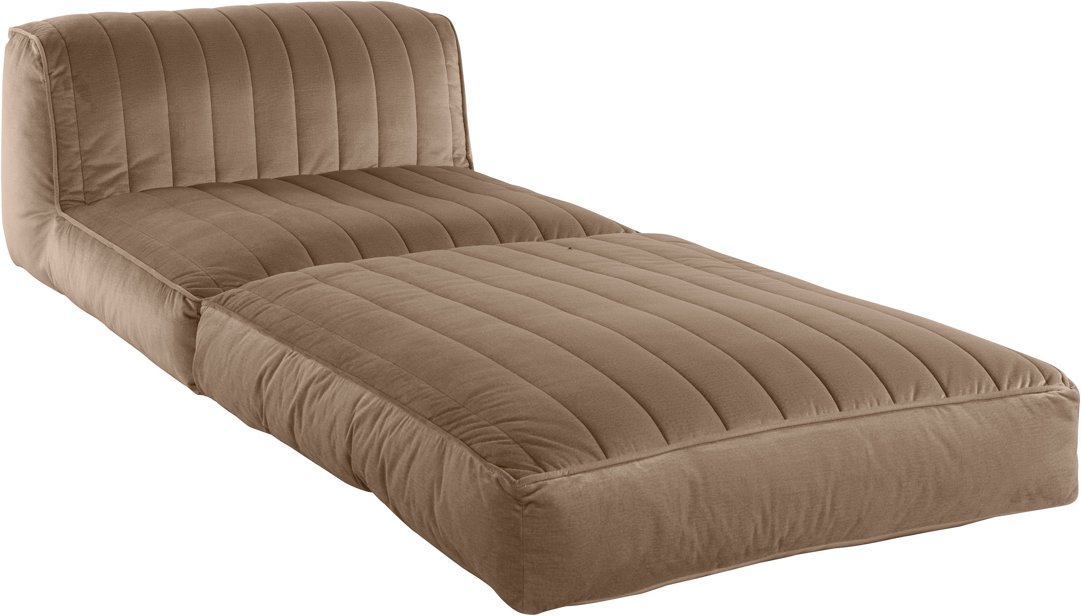Leonique Relaxfauteuil POLLY Loungestoel met slaapfunctie, perfect als logeerbed, divan