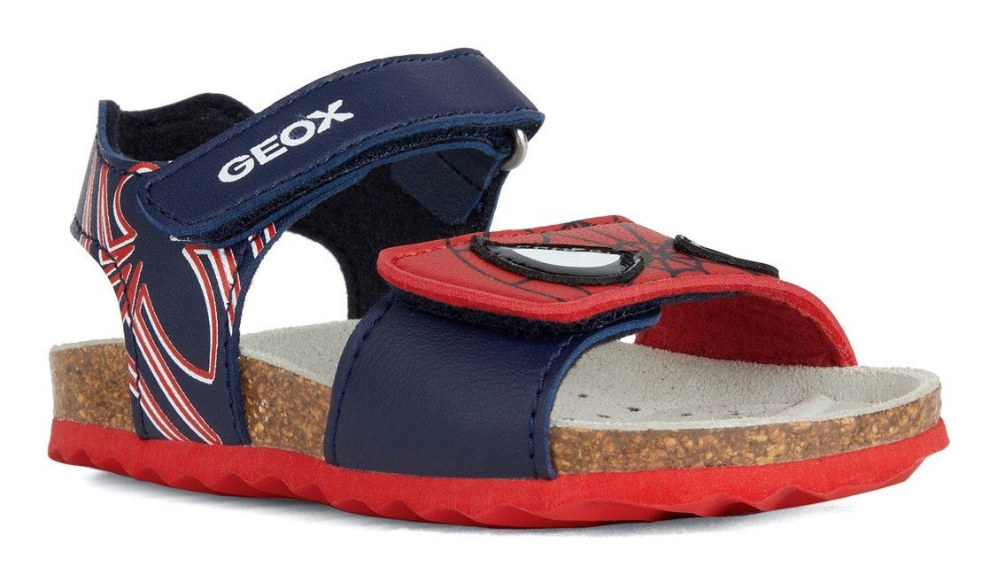 Geox Sandalen B SANDAL CHALKI BOY met spiderman-motief jongens jongens maat 21 EU blauw