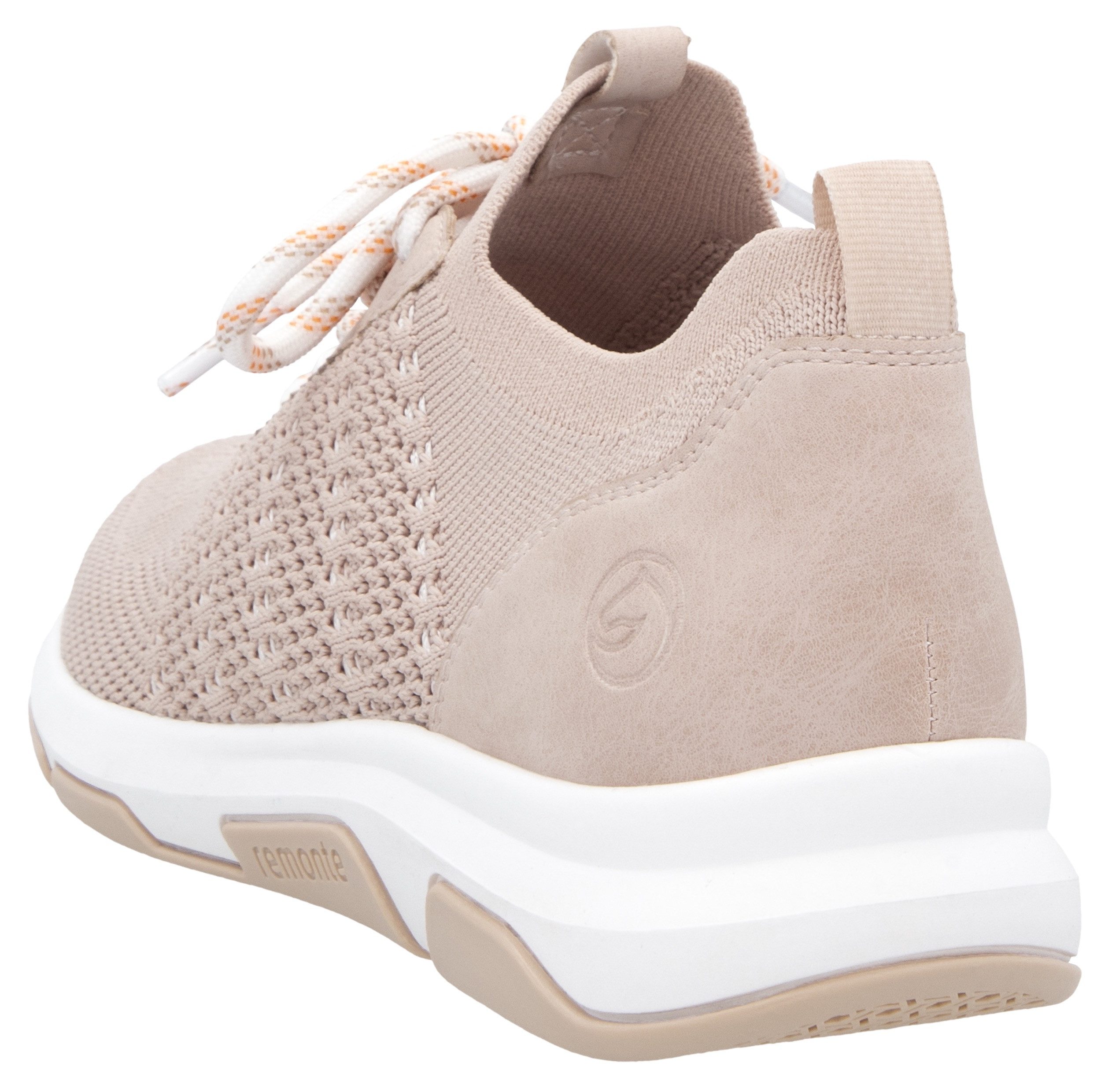 Remonte Slip-on sneakers , vrijetijdsschoen, lage schoen, slipper, instapschoen met aantrek-lussen