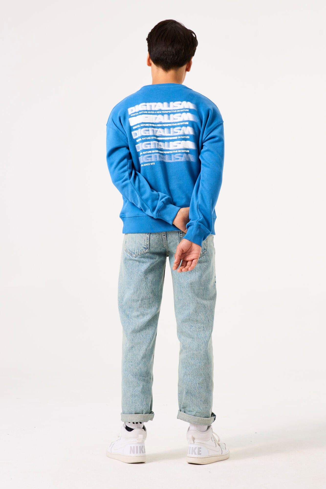 Garcia Sweater met achterprint, voor jongens
