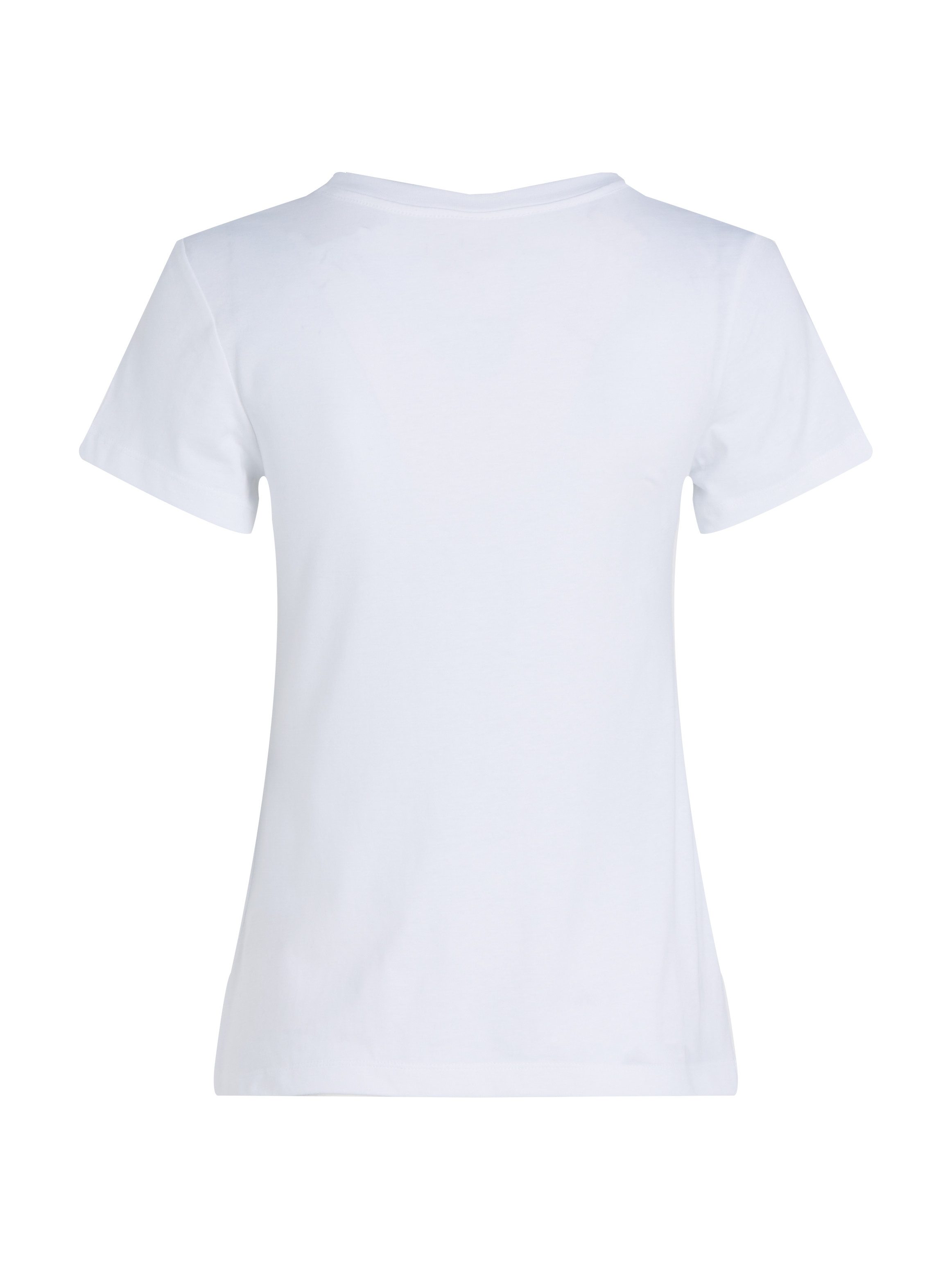 Calvin Klein Shirt met ronde hals INSTITUTIONAL GRAPHIC SLIM TEE