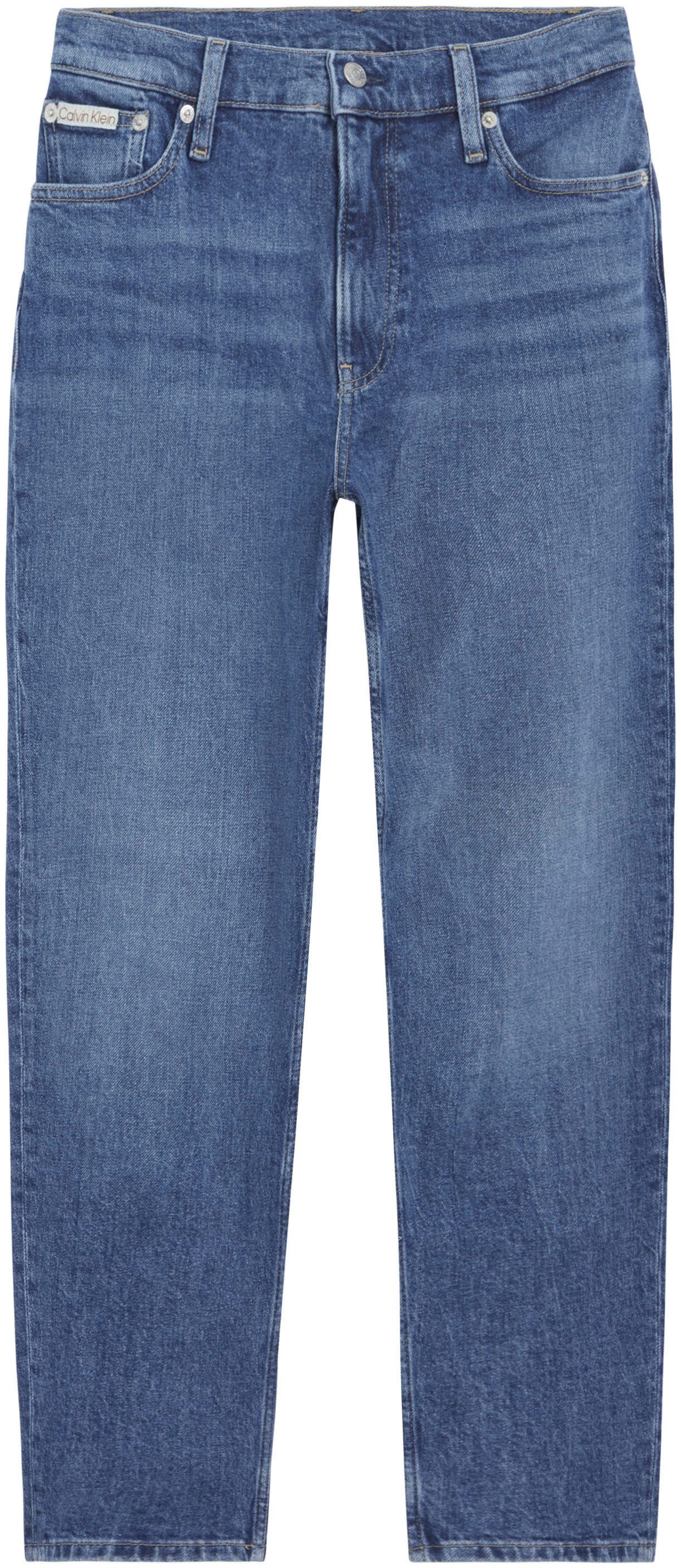 Calvin Klein Mom jeans MOM JEAN met muntzakje, logoprint