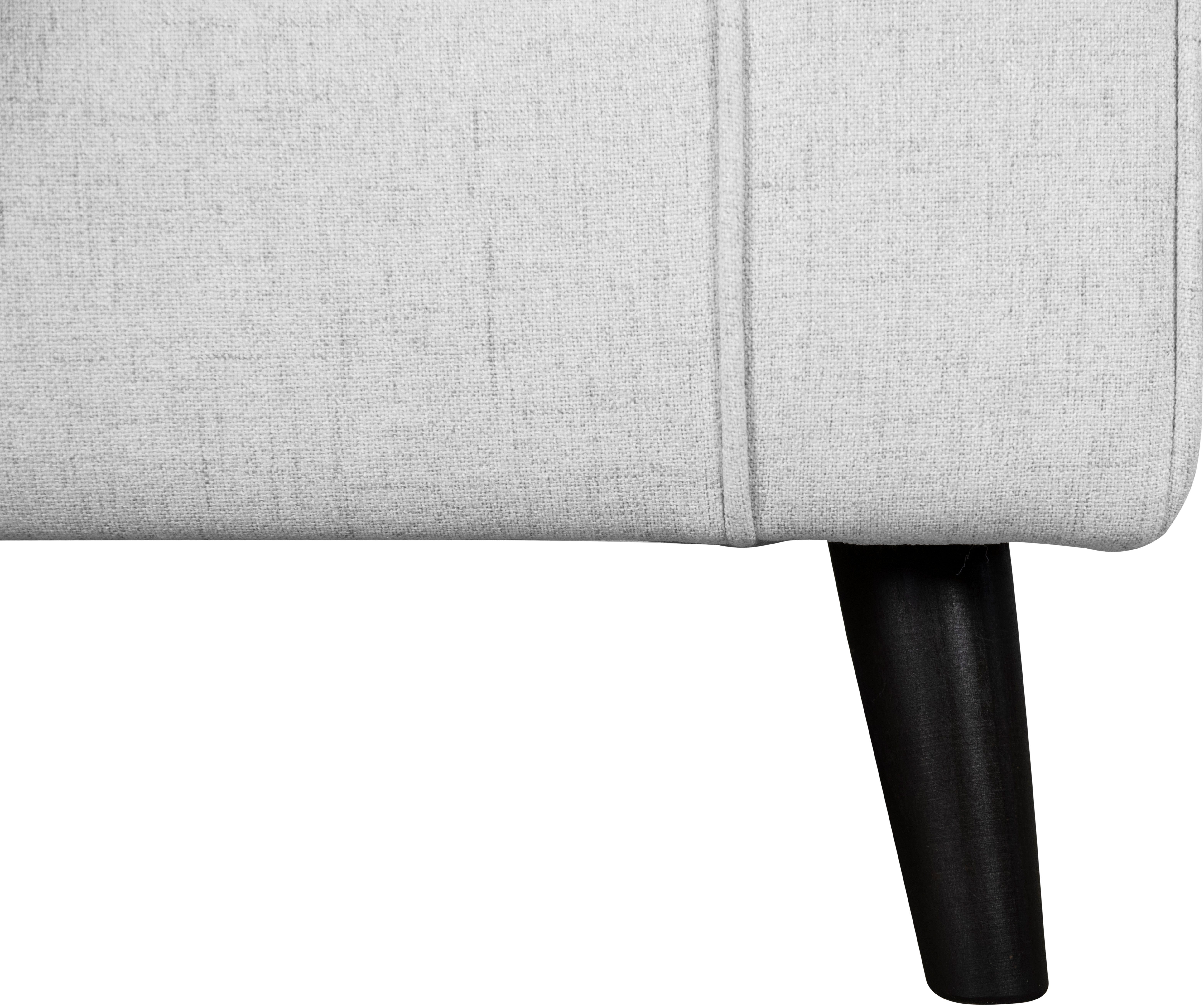Home affaire Fauteuil Ohrensessel CHISTELLE, optioneel met poef met golfondersteuning, afmetingen: b/d/h: 81/87/99 cm