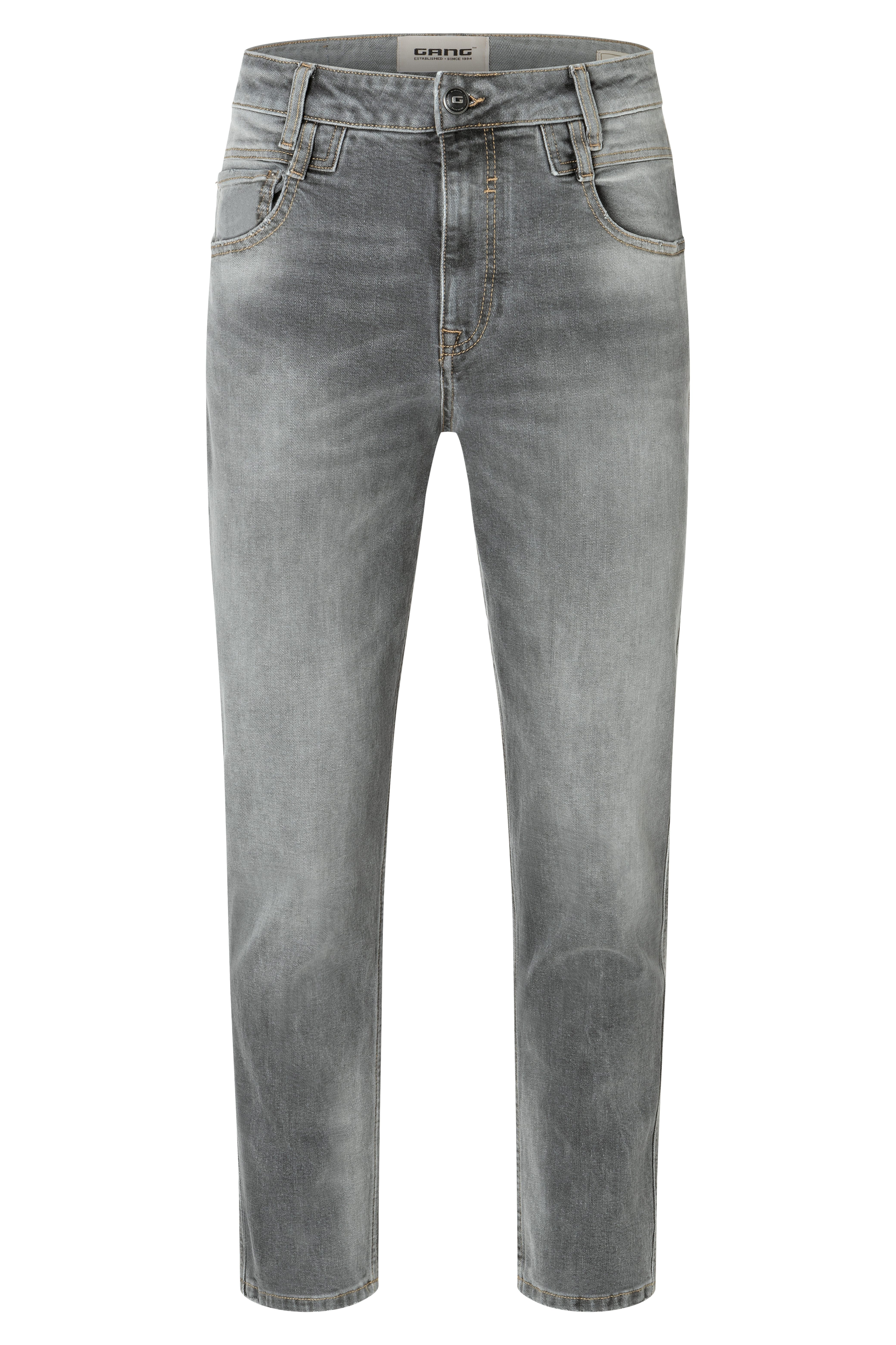 GANG Stretch jeans 94MARCO in relaxte 5-pocket stijl met dubbele riemlus