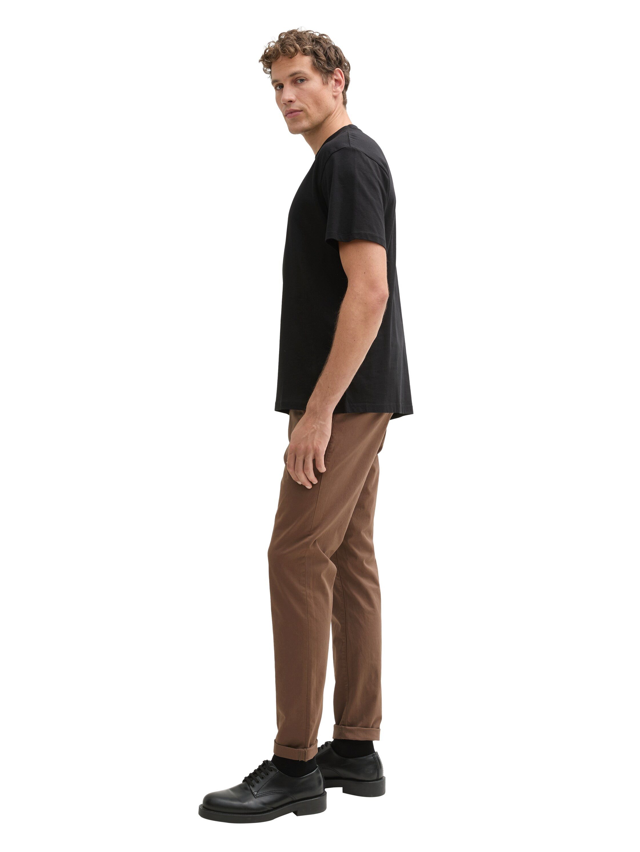 Tom Tailor Denim Chino licht voorgewassen (set Met riem)
