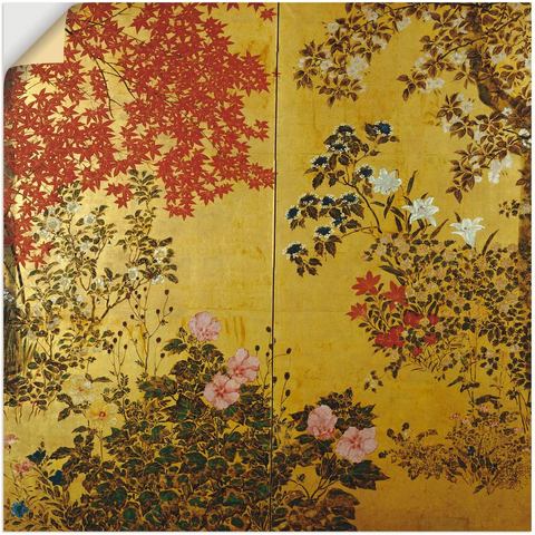 Artland artprint Japanischer Wandschirm 18. Jahrhundert