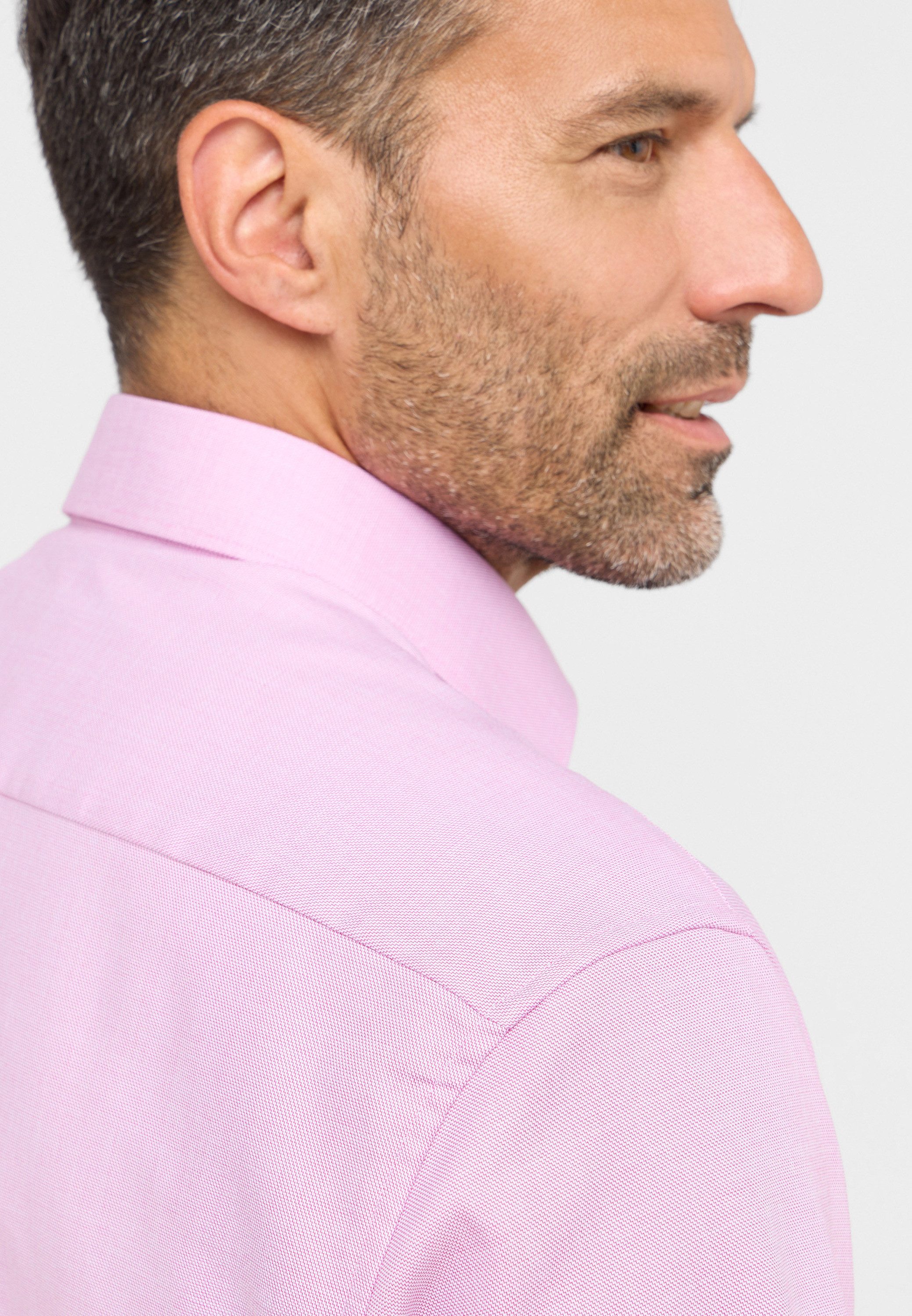 Eterna Overhemd met korte mouwen MODERN FIT NON IRON (strijkvrij)