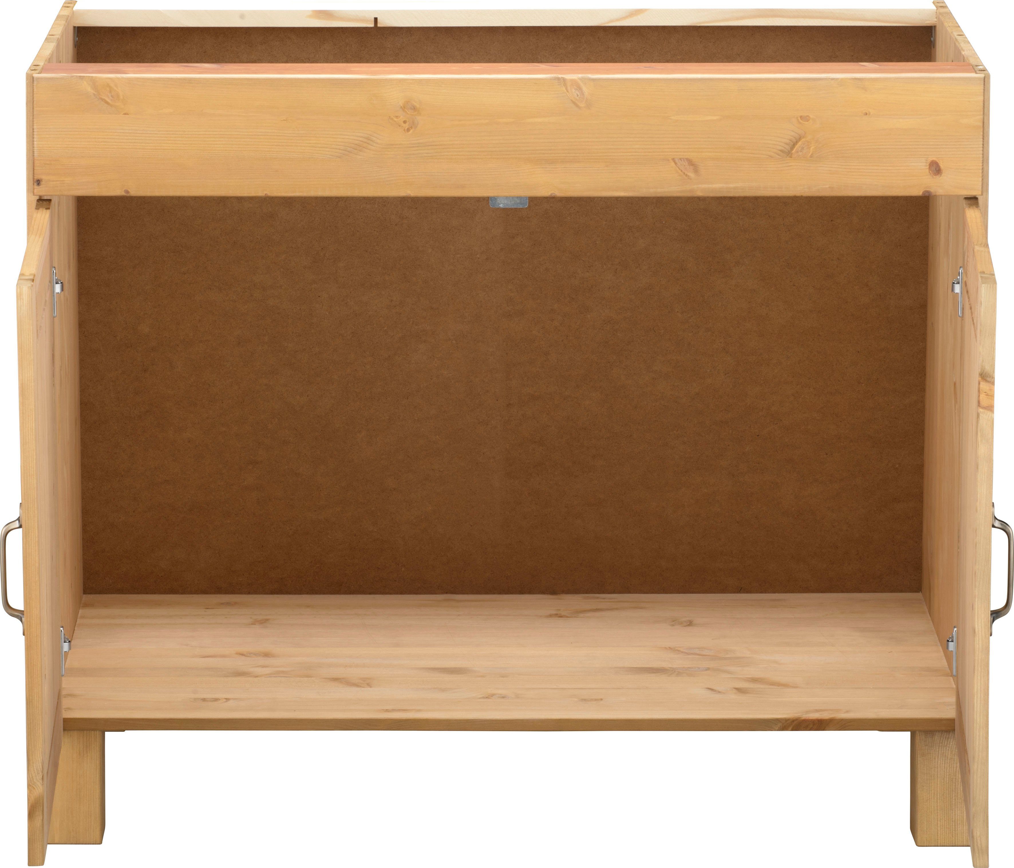 Home affaire Gootsteenkast Alby Breedte 100 cm, 2 vakken