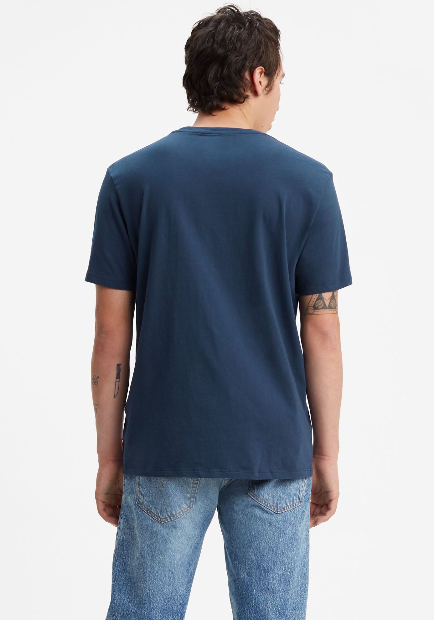 Levi's® T-shirt met grote logoprint
