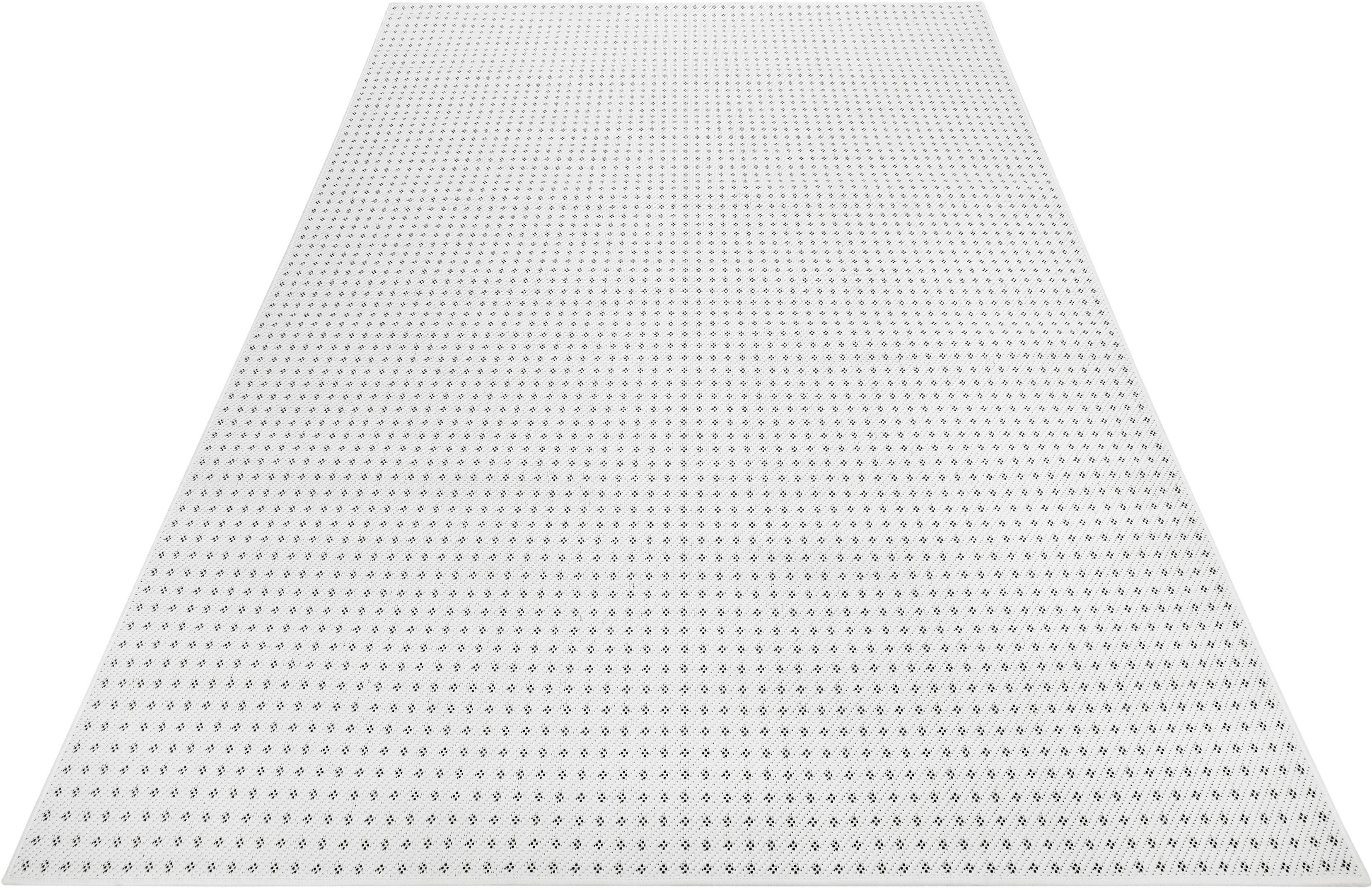 Esprit Outdoorkleed Monroe In- en outdoor geschikt, buitenruimte, terras, balkon, keuken buitenkleden maat 160 cm x 225 cm x 4 mm wit