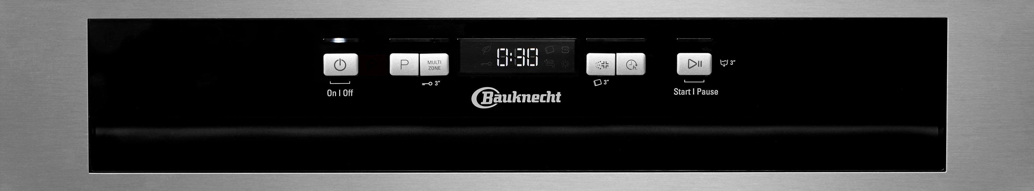 BAUKNECHT Deels integreerbare vaatwasser BBC 3C26 X, 82 cm x 59,8 cm