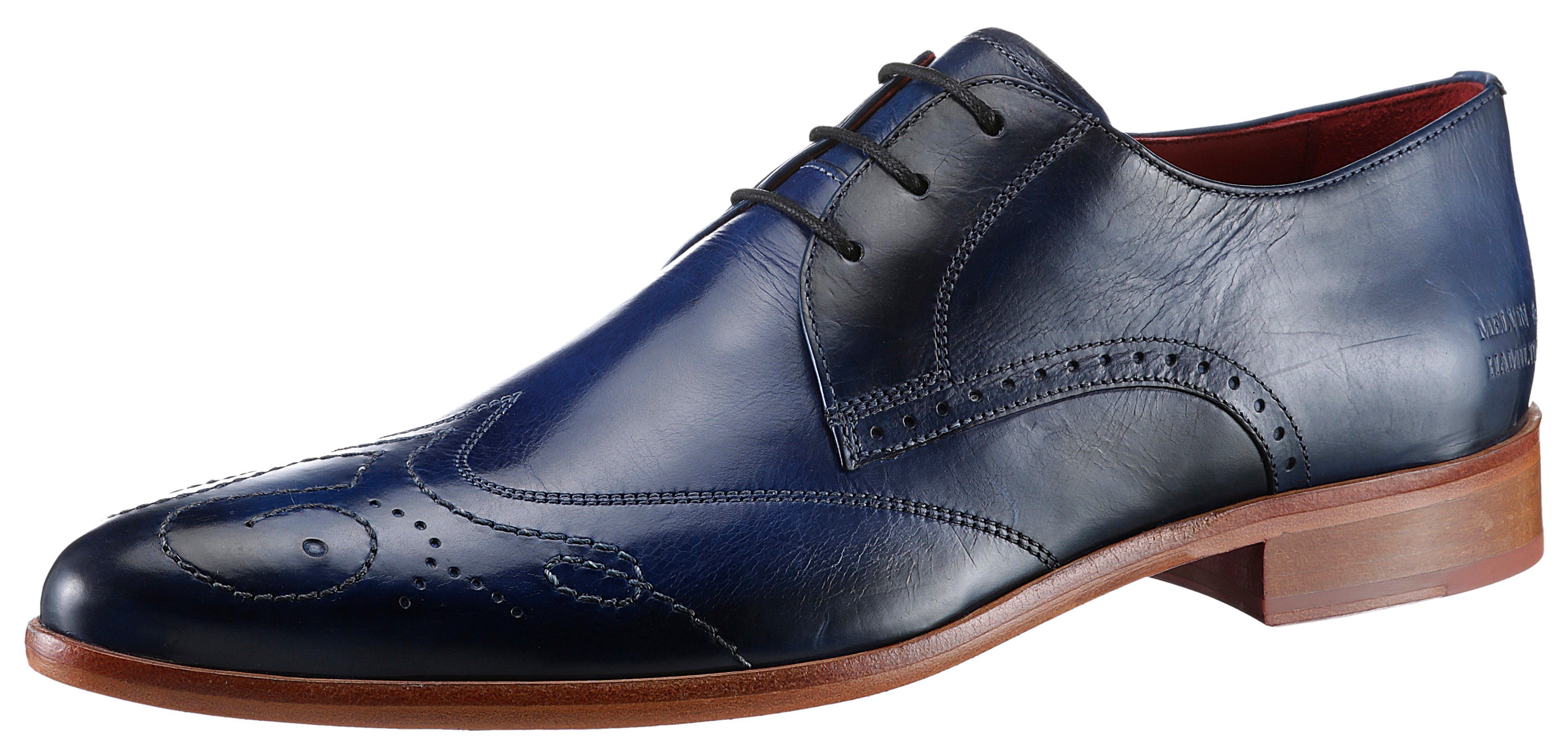 Melvin & Hamilton Schoenen met perforatie Toni 52 - plantaardig gelooid