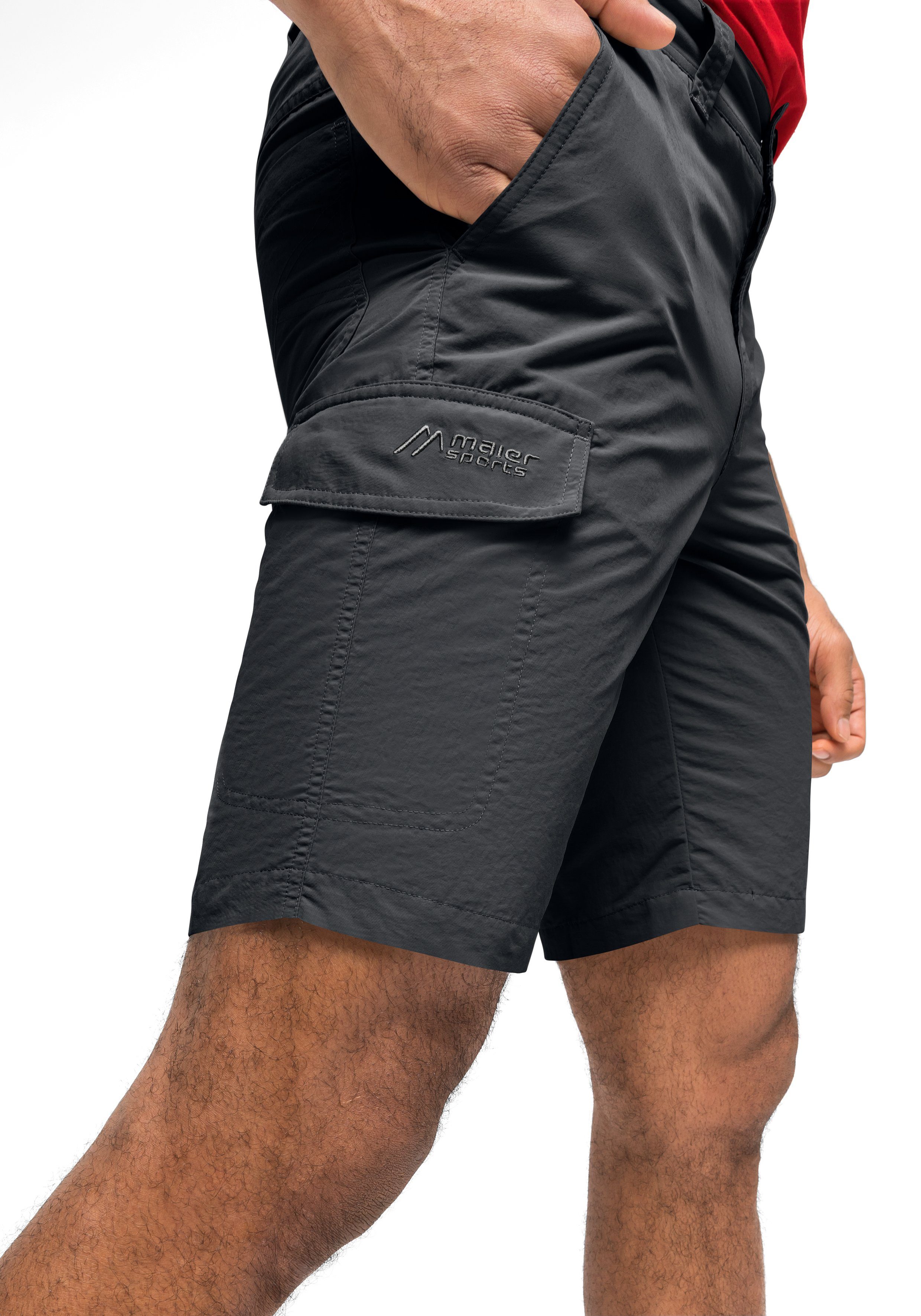 Maier Sports Functionele short Main Heren shorts, korte outdoorbroek, bermuda met 4 zakken, regular fit