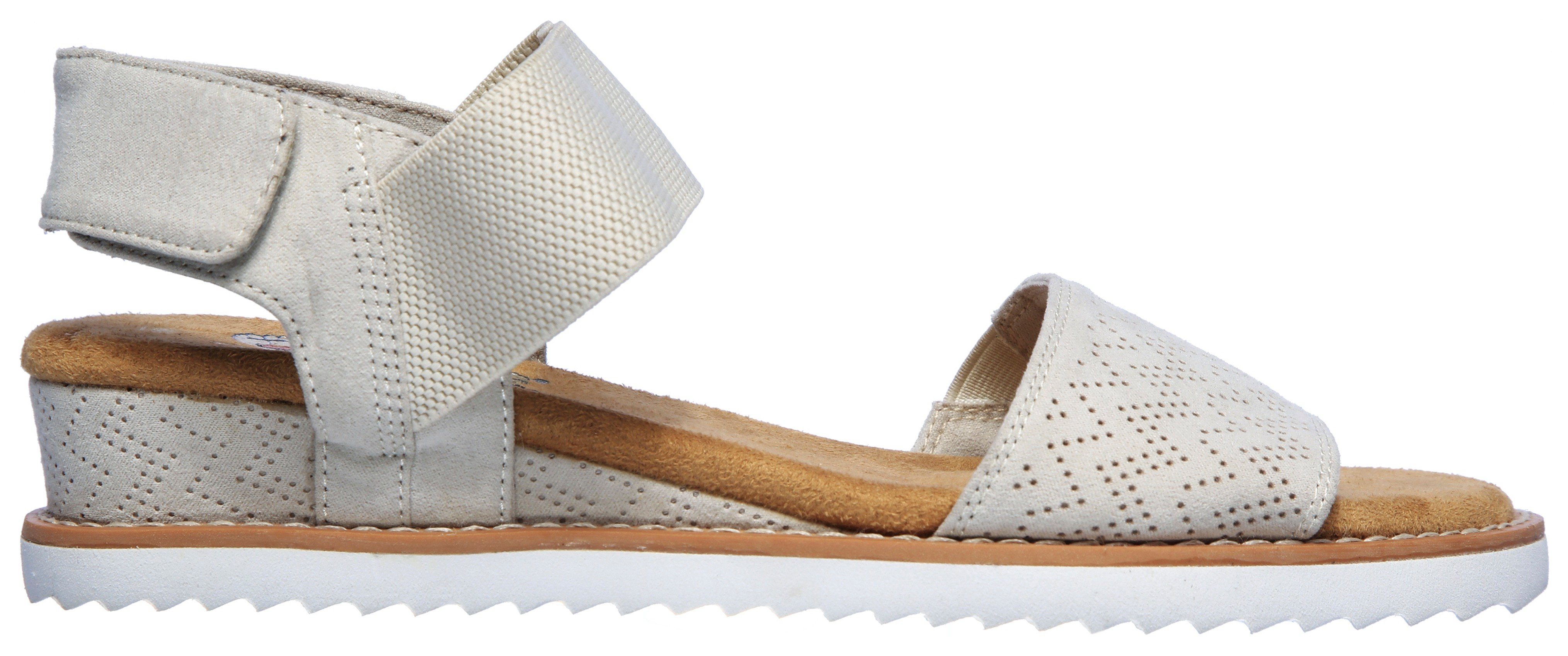 Skechers Sleehaksandaaltjes Desert Kiss Zomerschoen, sandaal met gepolsterde binnenzool