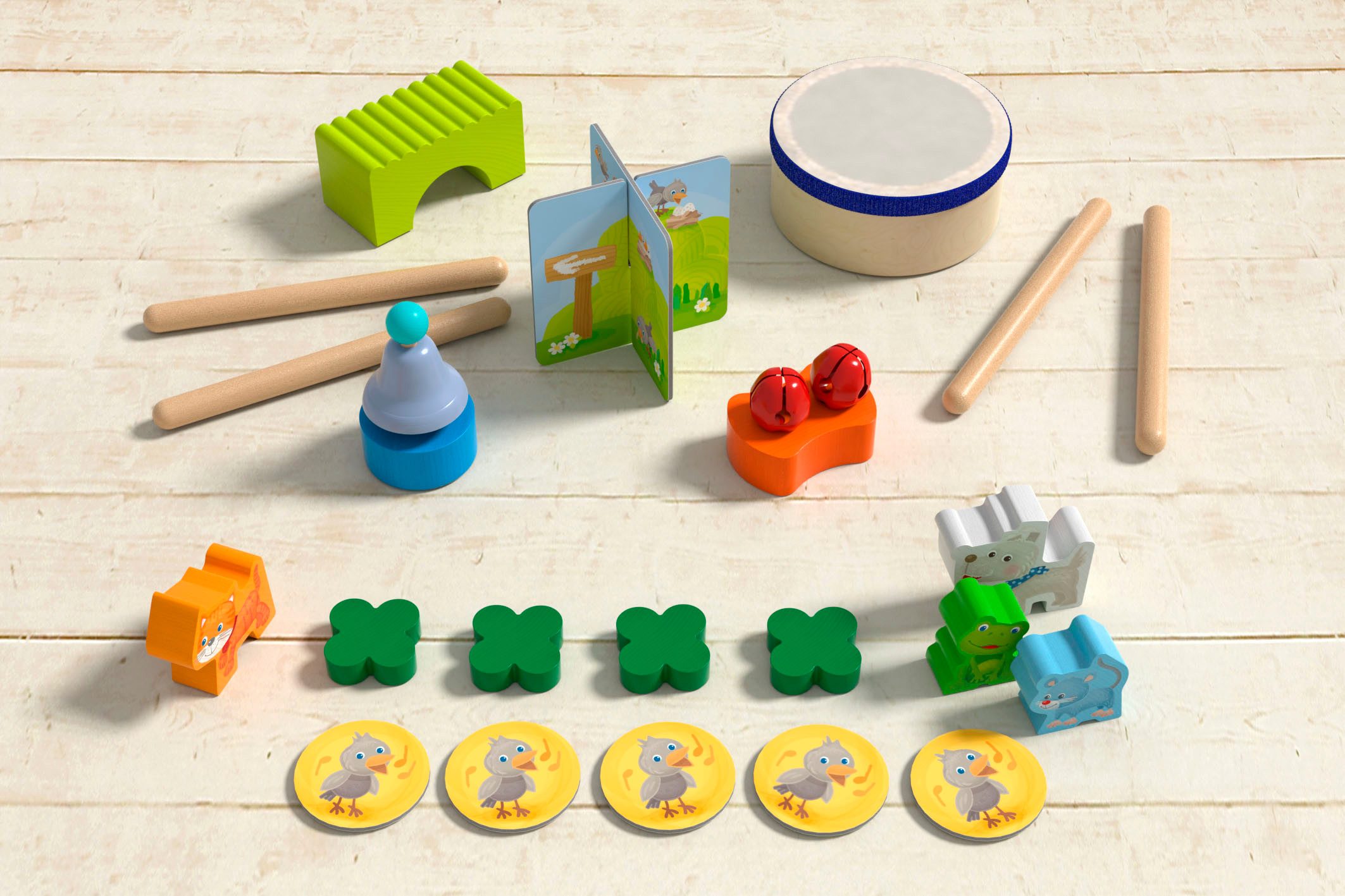 Haba Spel Mijn eerste spellen - Geluid-spellenverzameling Mijn eerste spellen