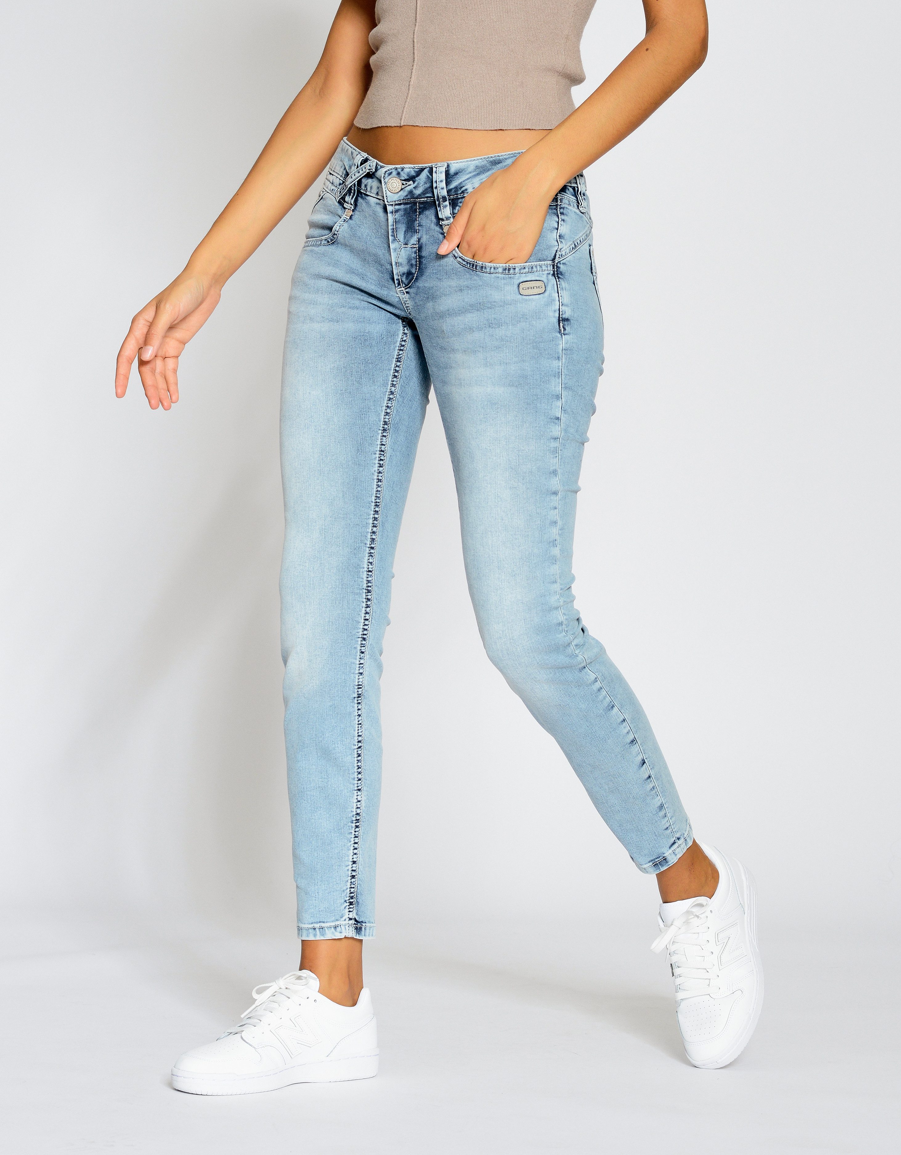 GANG Skinny fit jeans 94NENA CROPPED