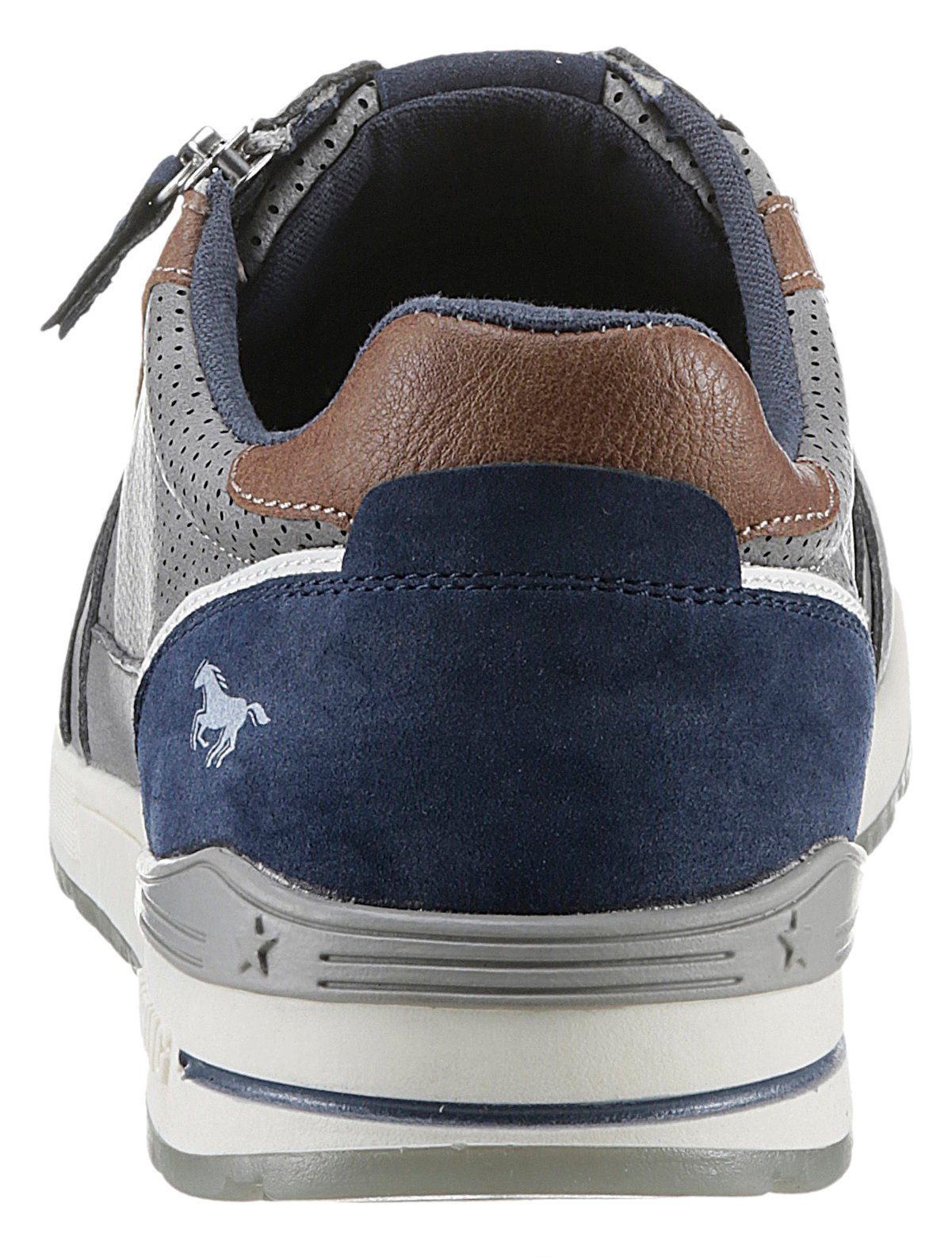 Mustang Shoes Sneakers met buitenrits, vrijetijdsschoen, lage schoen, veterschoen