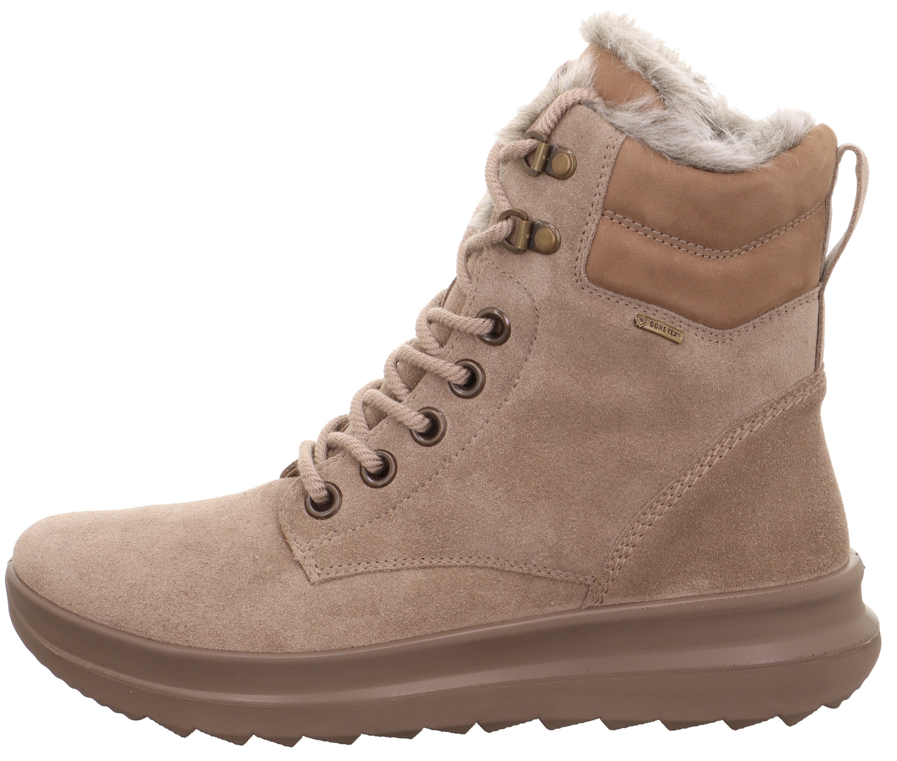 Legero Winterlaarzen DREAMER Wedge boots, winterlaarzen, veterschoenen met subtiele sleehak