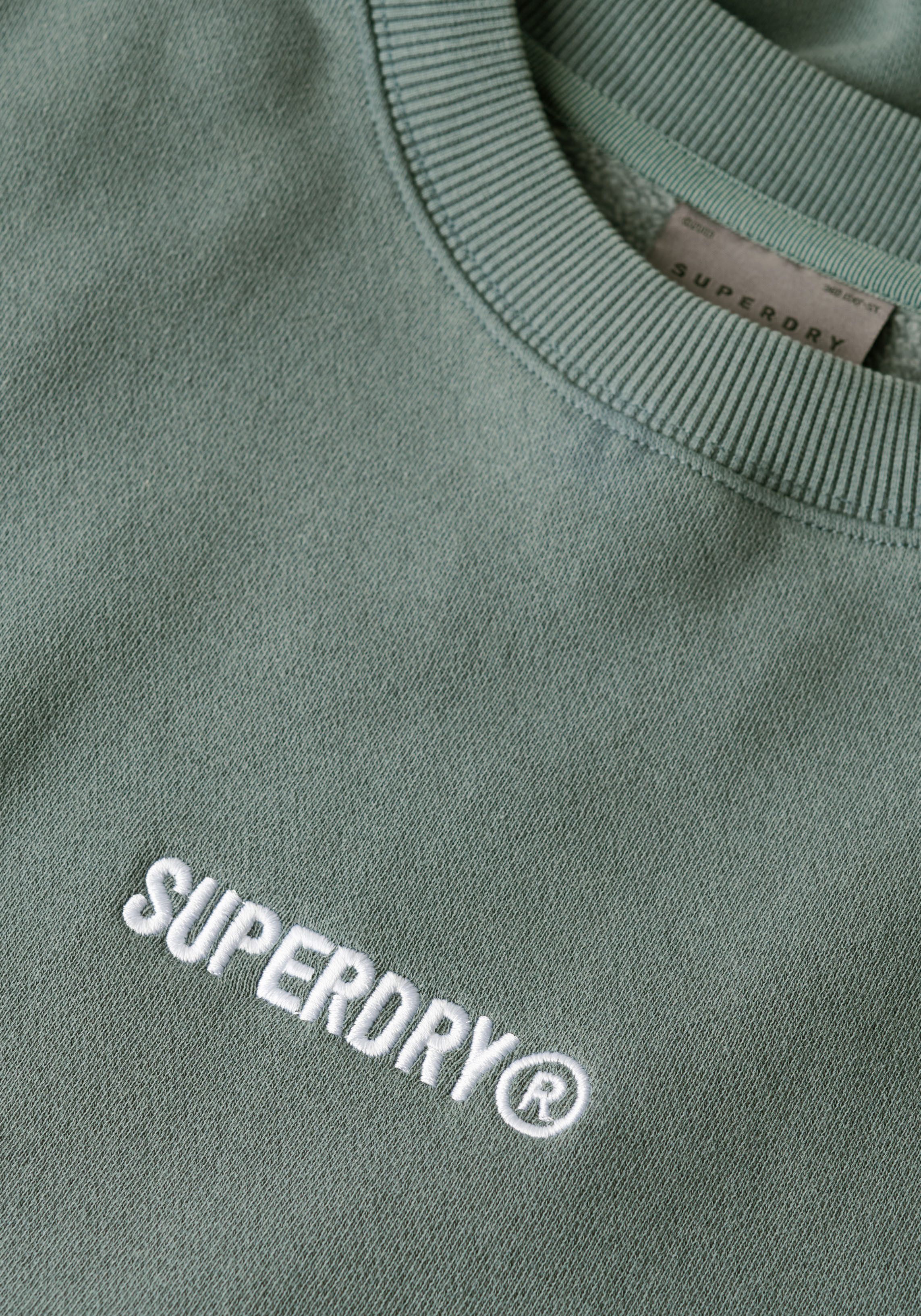 Superdry Sweatshirt MICRO LOGO GRAPHIC LOOSE CREW