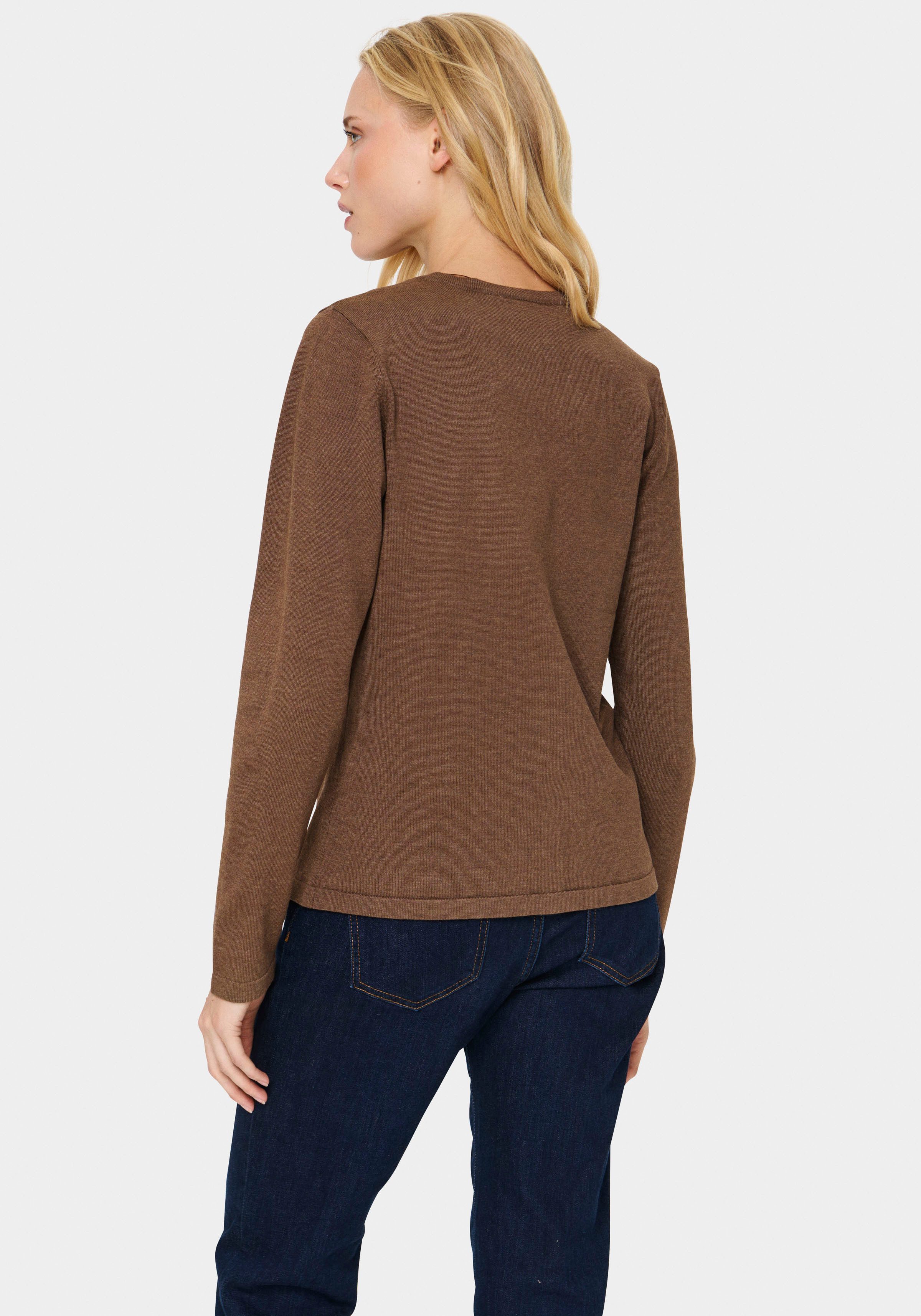 Saint Tropez Vest A8661, MilaSZ R-Neck Cardigan