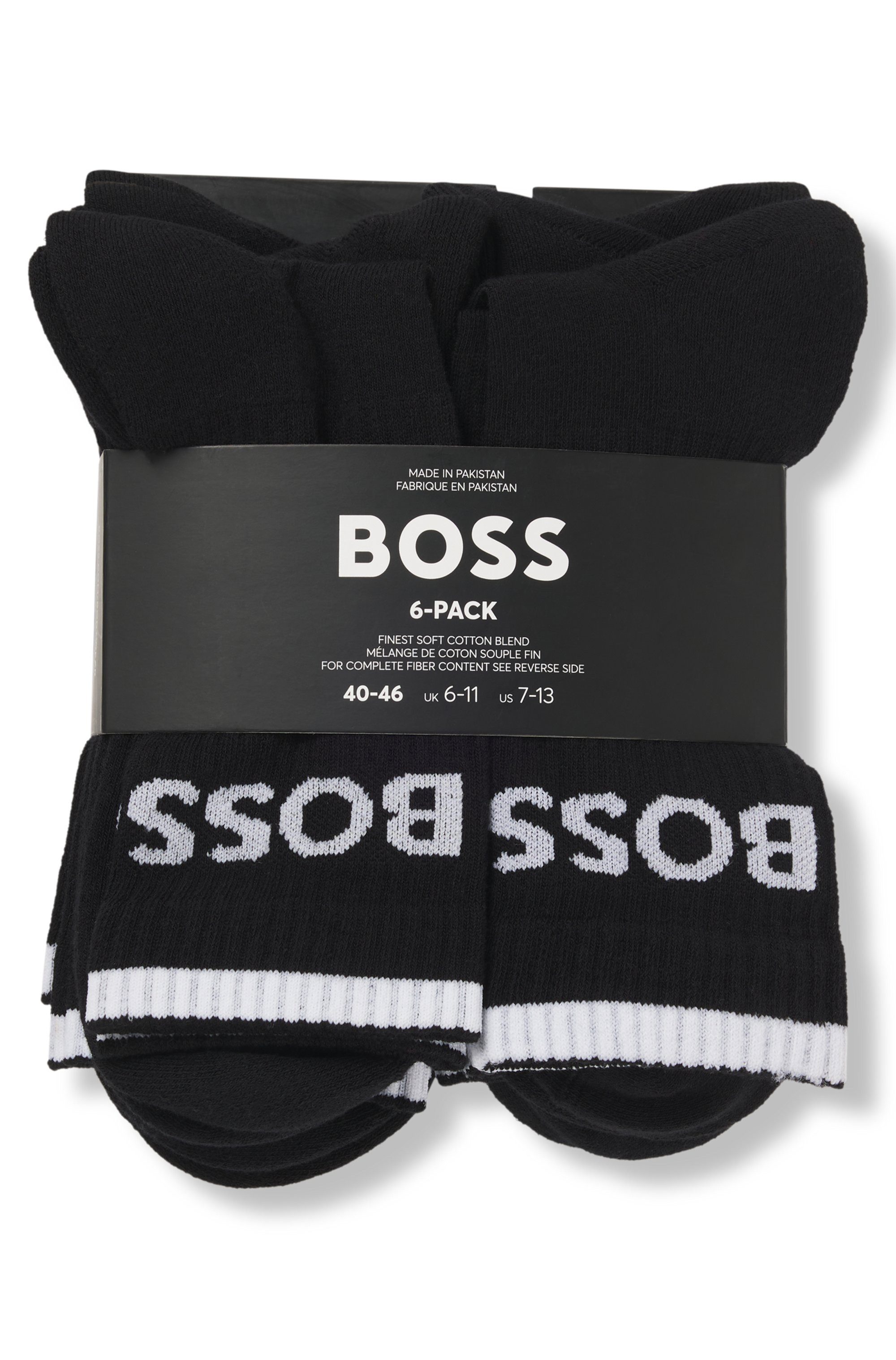 BOSS Business-sokken 6P QS Stripe CC (set, 6 paar, 6er)