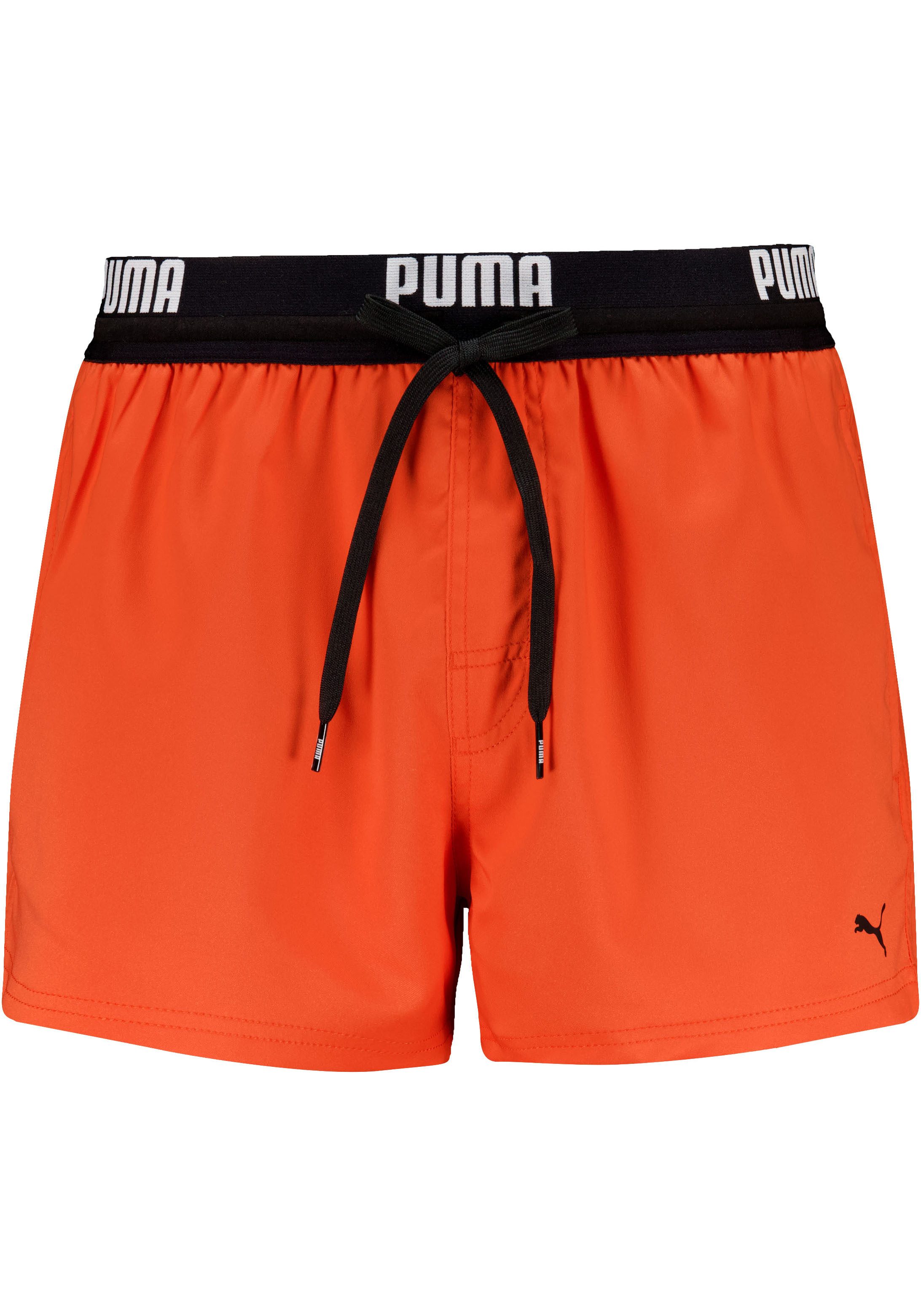 PUMA Zwemshort met bedrukte boord