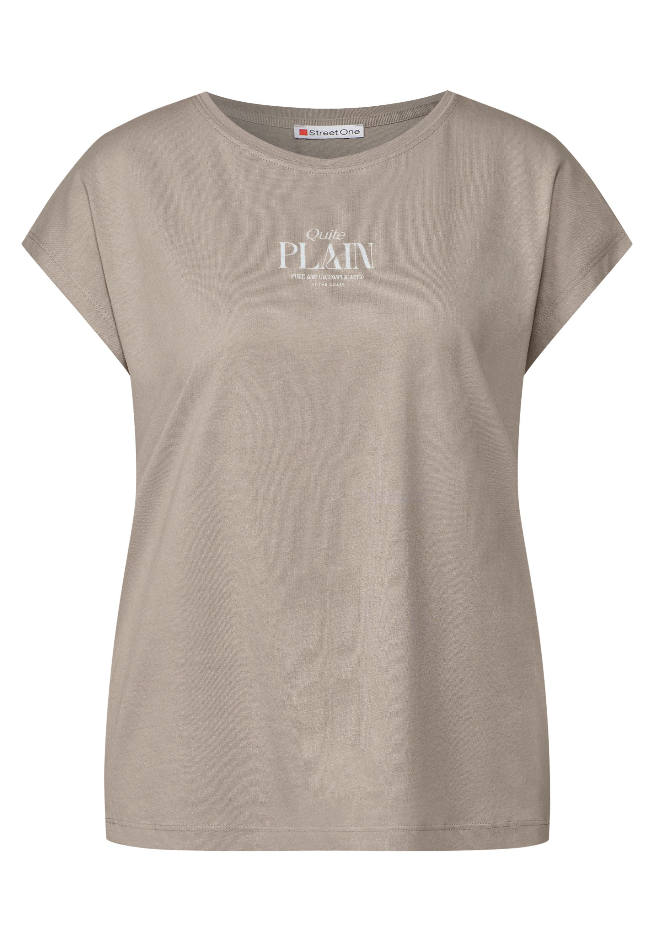 STREET ONE Shirttop met tekstprint
