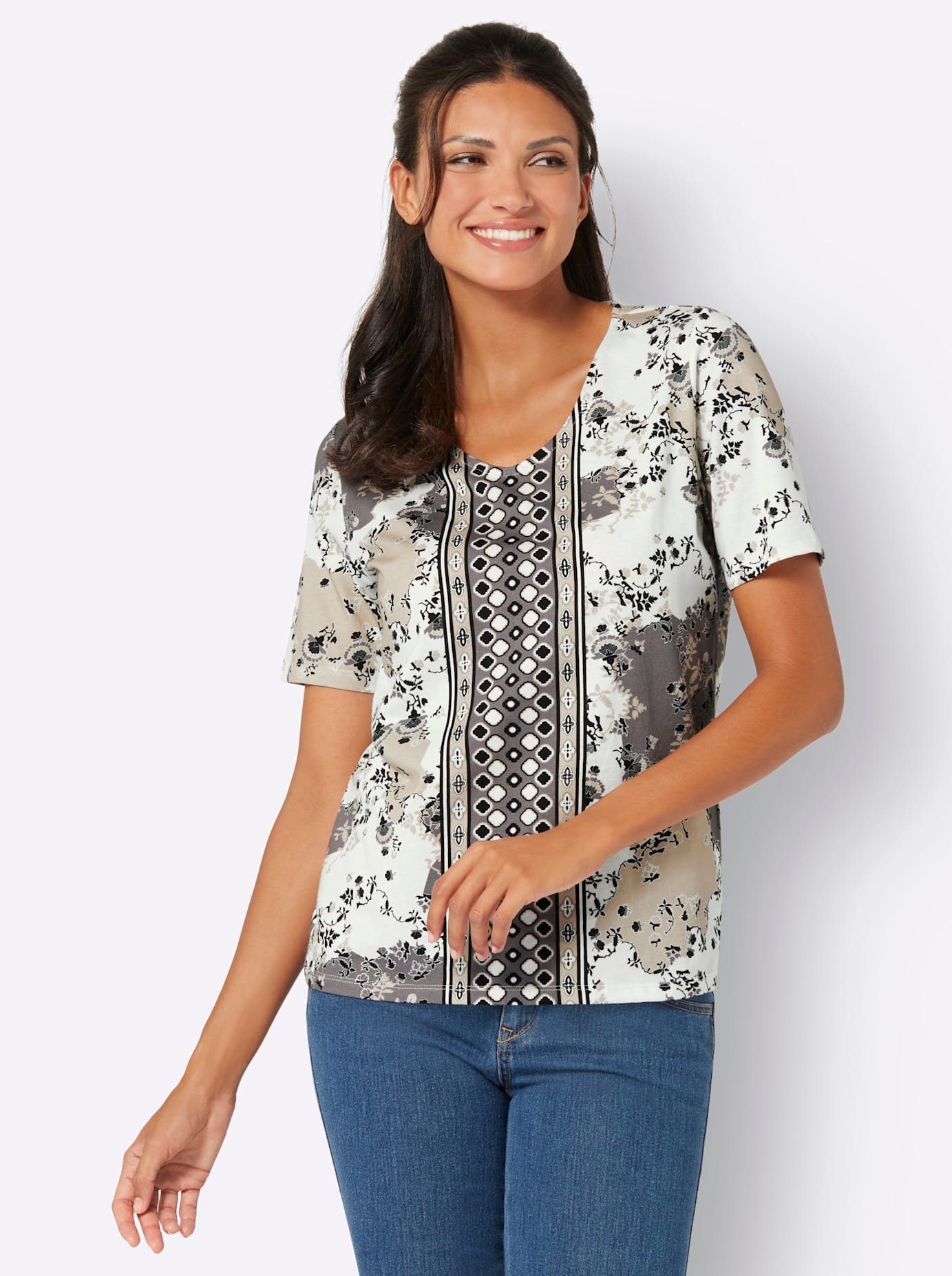 Classic Basics Shirt met korte mouwen (1-delig)