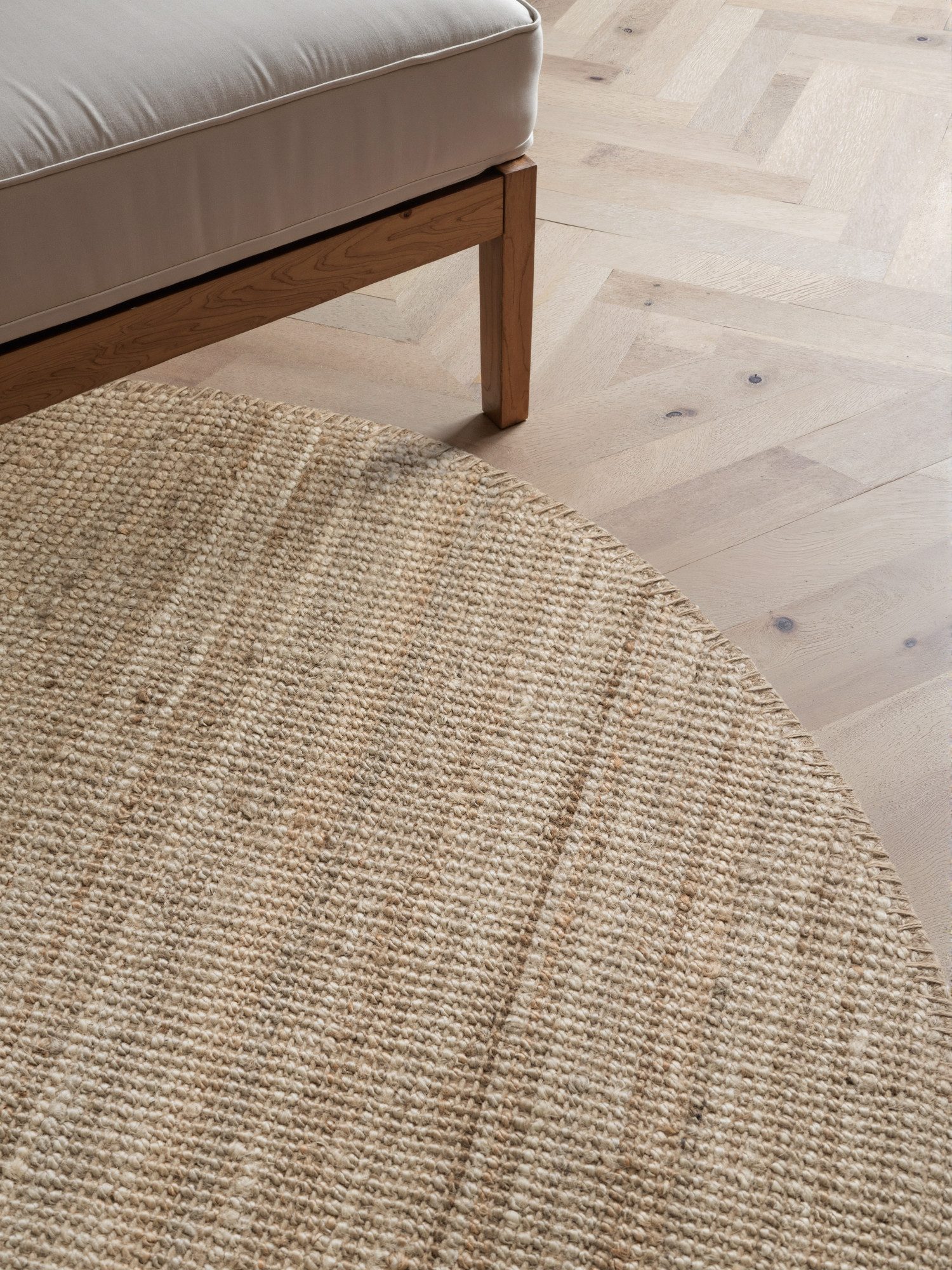 HANSE Home Vloerkleed Jaipur jute tapijt, als loper en rond 100% natuurlijke vezel, duurzaam, woonkamer, eetkamer, slaapkamer, grs