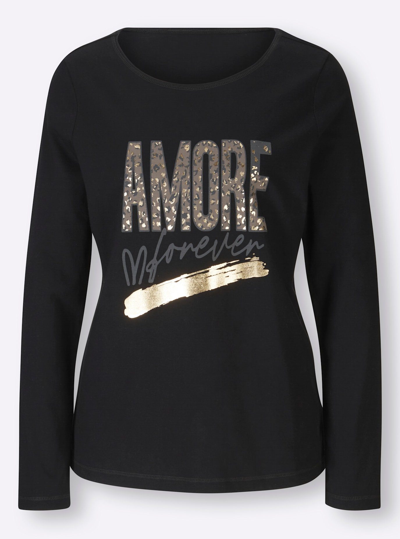 heine Shirt met ronde hals Shirt (1-delig)