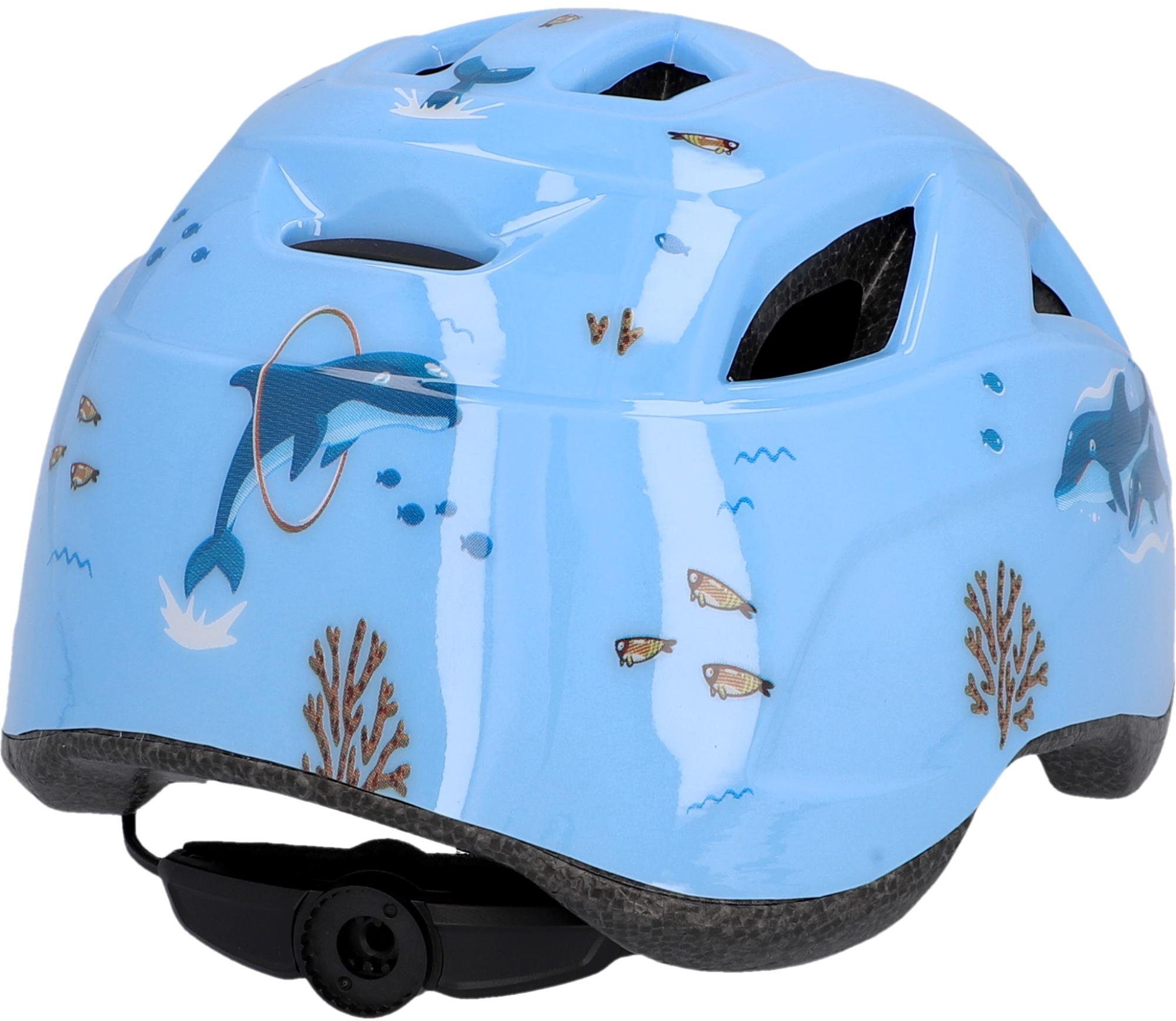 Fischer Kinderfietshelm Plus dolfijn XS/S