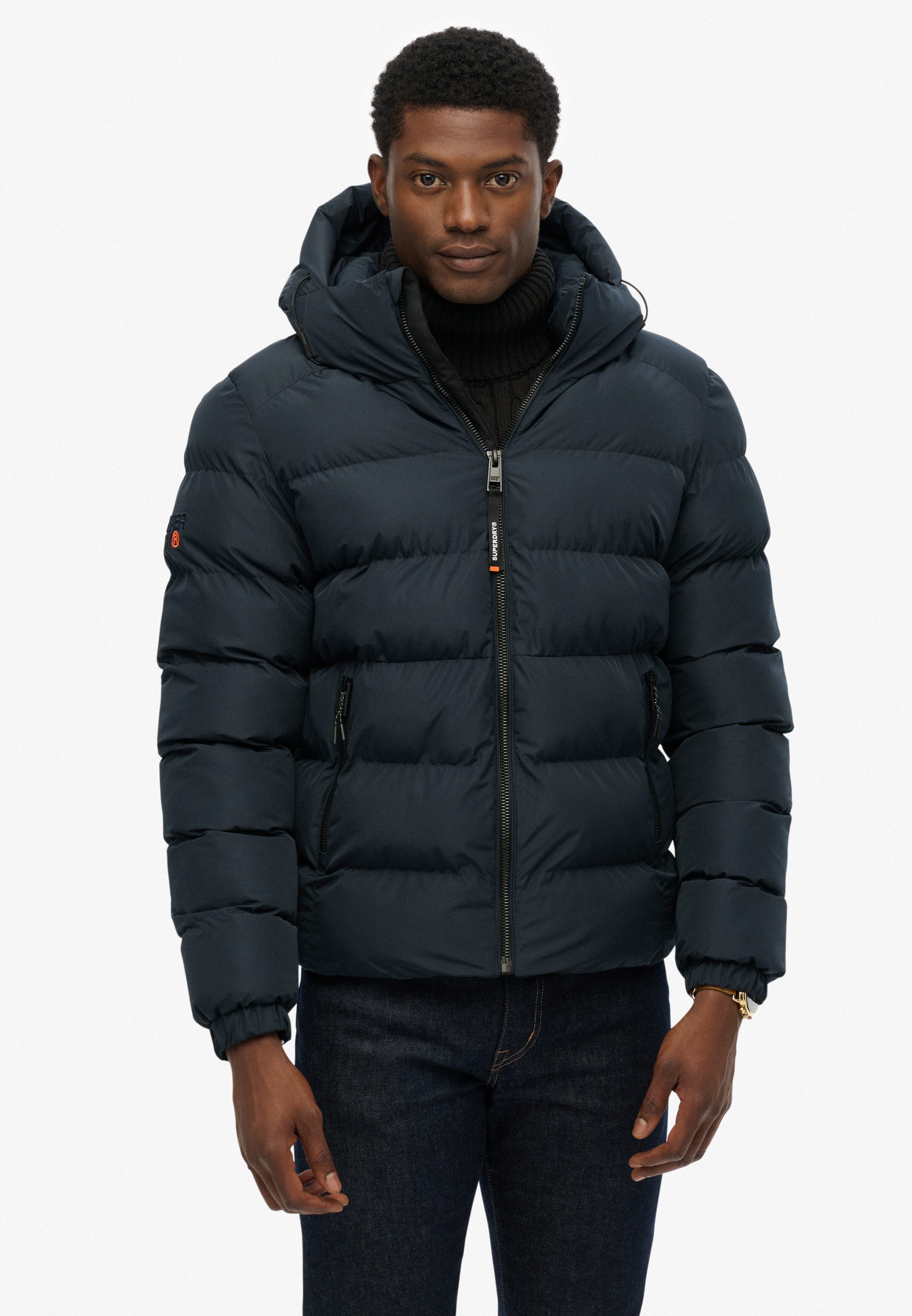 Superdry Gewatteerde jas HOODED SPORTS PUFFER JACKET