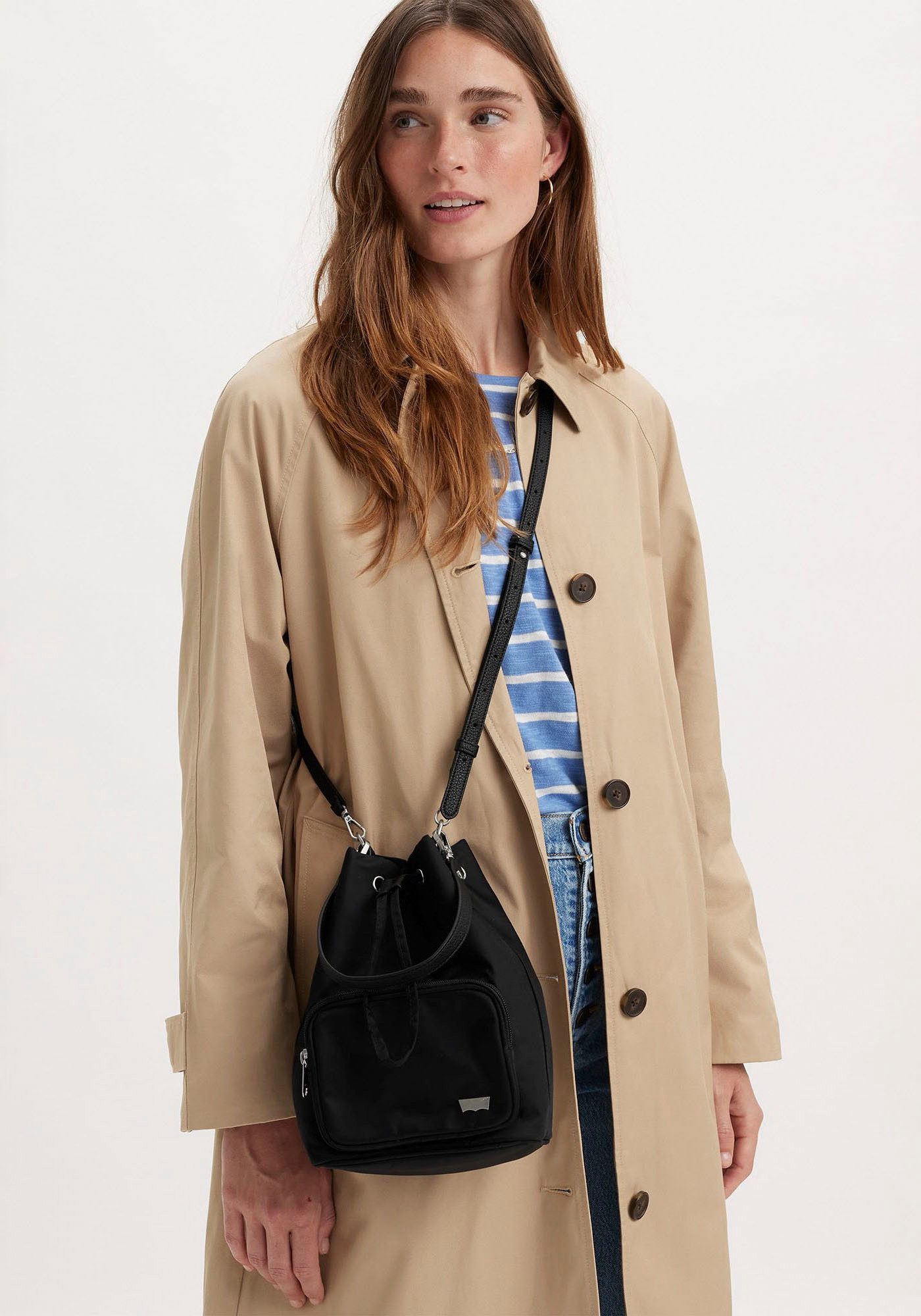 Levi's® Buideltas Women´s BUCKET BAG met afneembare draag- en schouderbanden (1-delig)